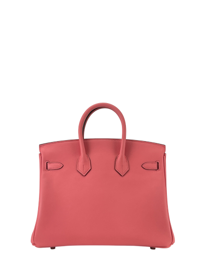 HERMES - Birkin 25 U5 Rose Stick Swift Palladium Hardware