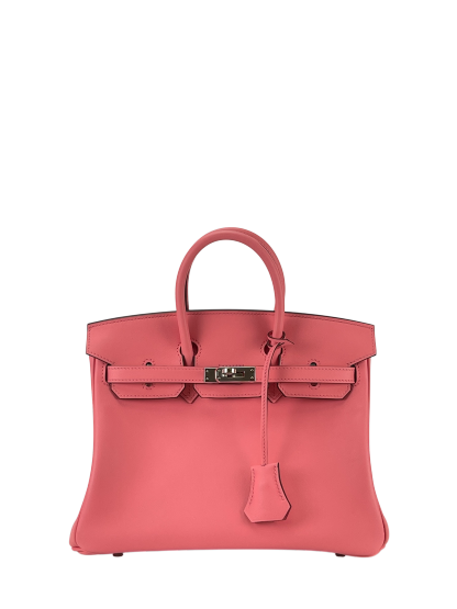 HERMES - Birkin 25 U5 Rose Stick Swift Palladium Hardware