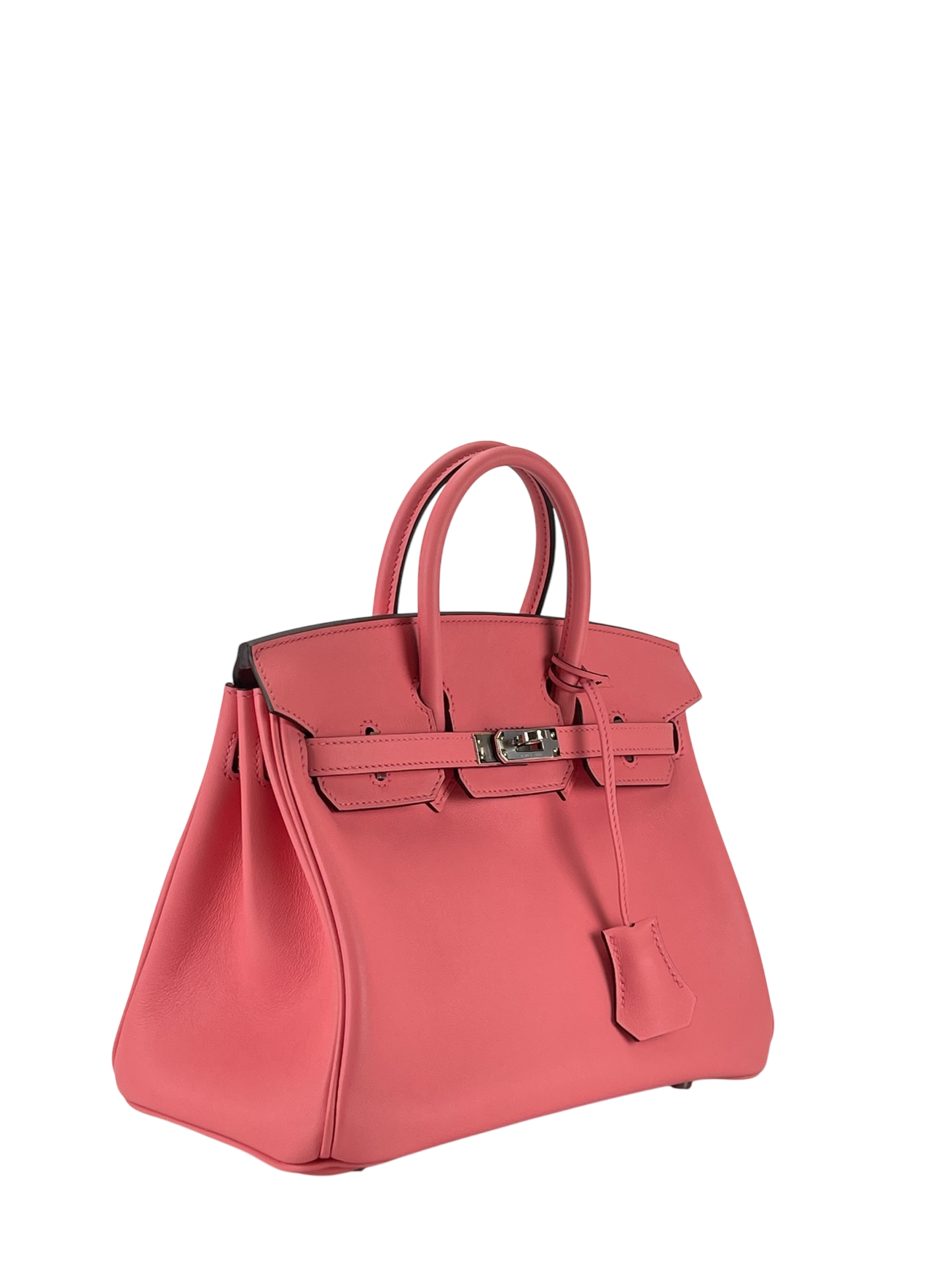 HERMES - Birkin 25 U5 Rose Stick Swift Palladium Hardware