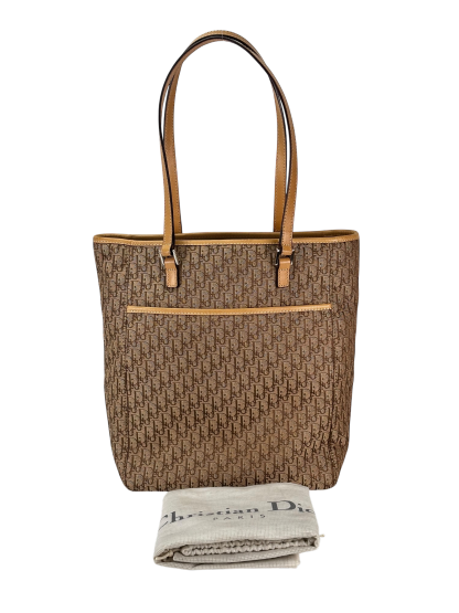 CHRISTIAN DIOR - Trotter Chic Tote Bag Beige
