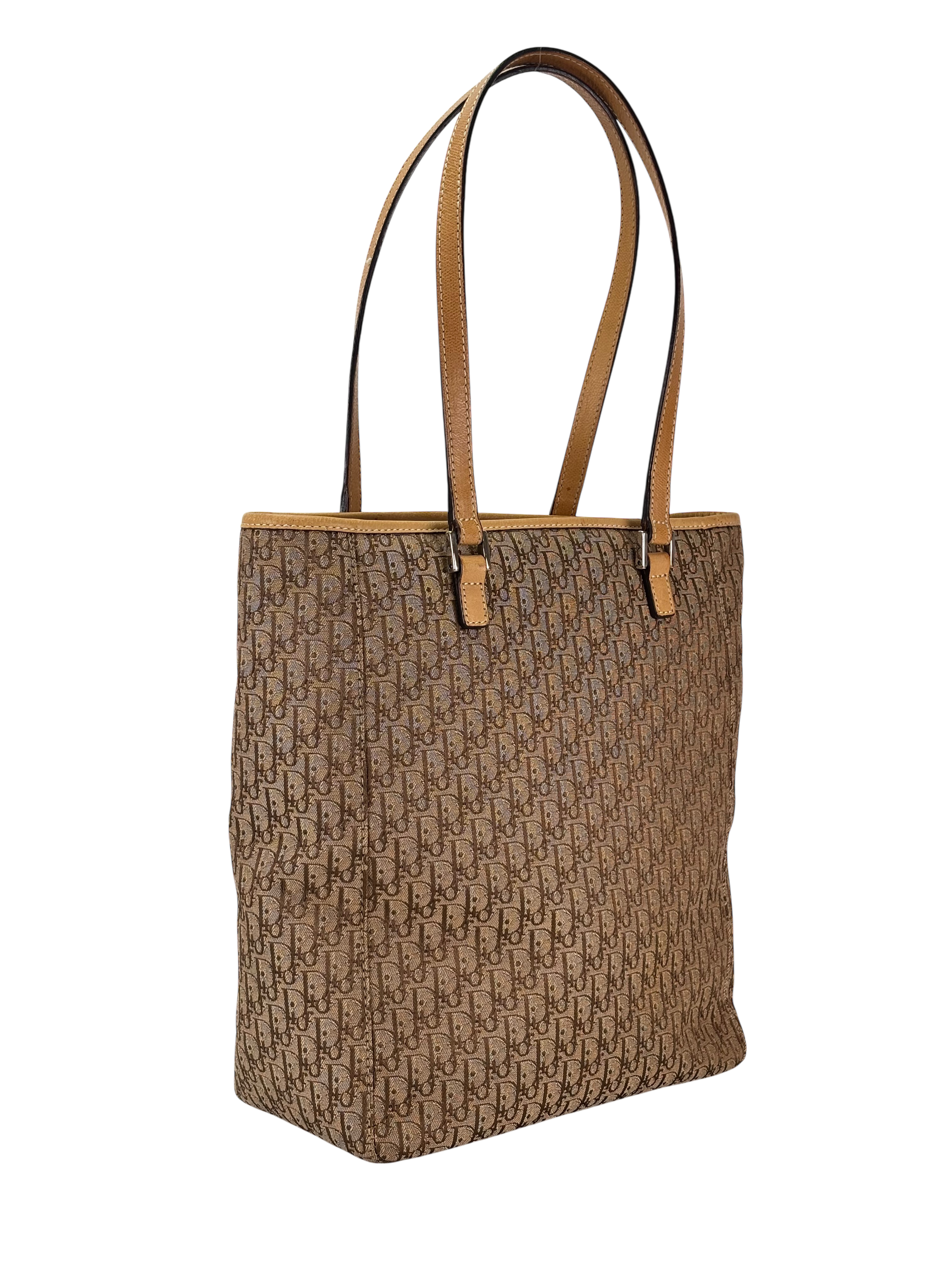 CHRISTIAN DIOR - Trotter Chic Tote Bag Beige