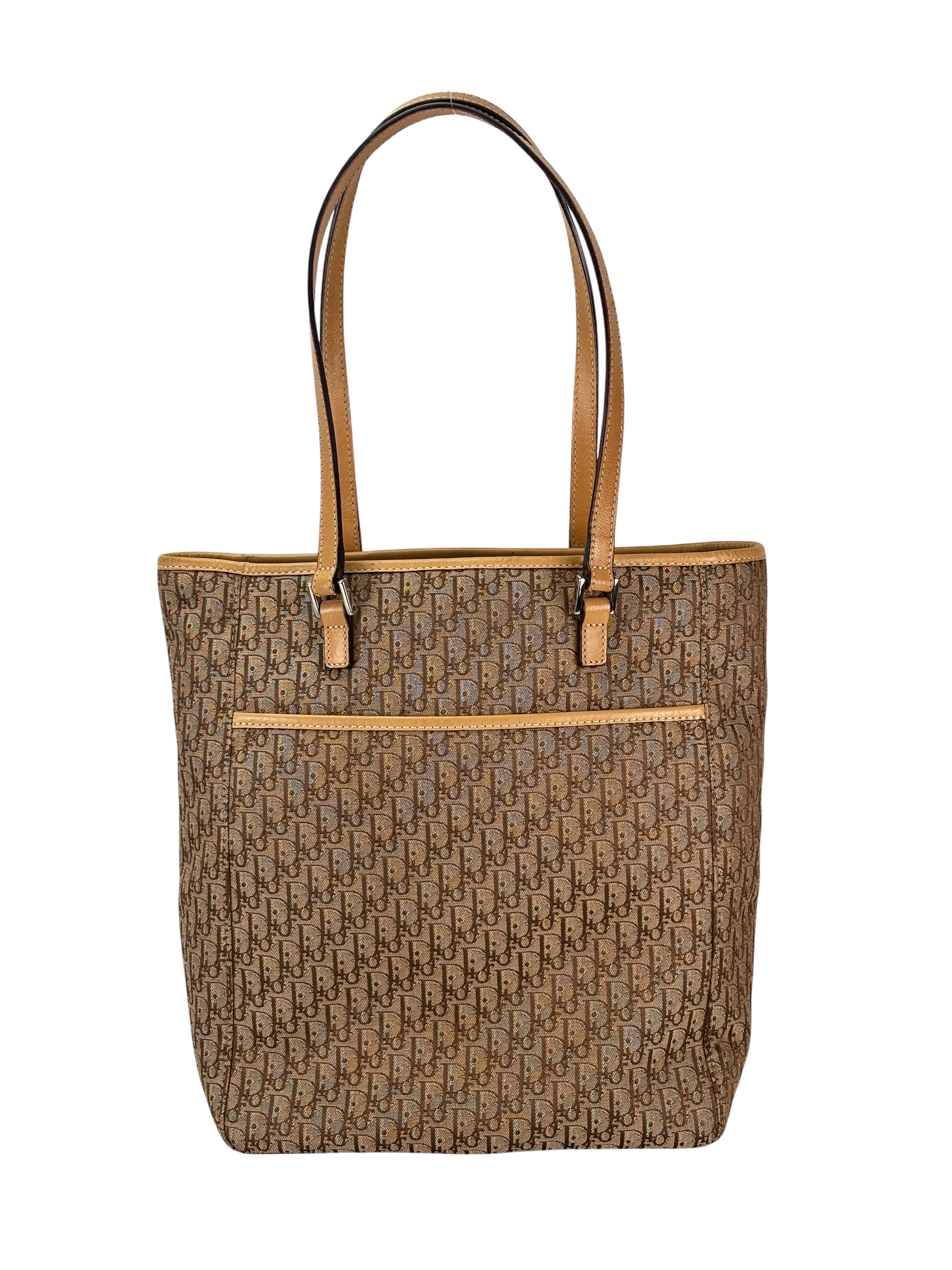 CHRISTIAN DIOR - Trotter Chic Tote Bag Beige – Camellia