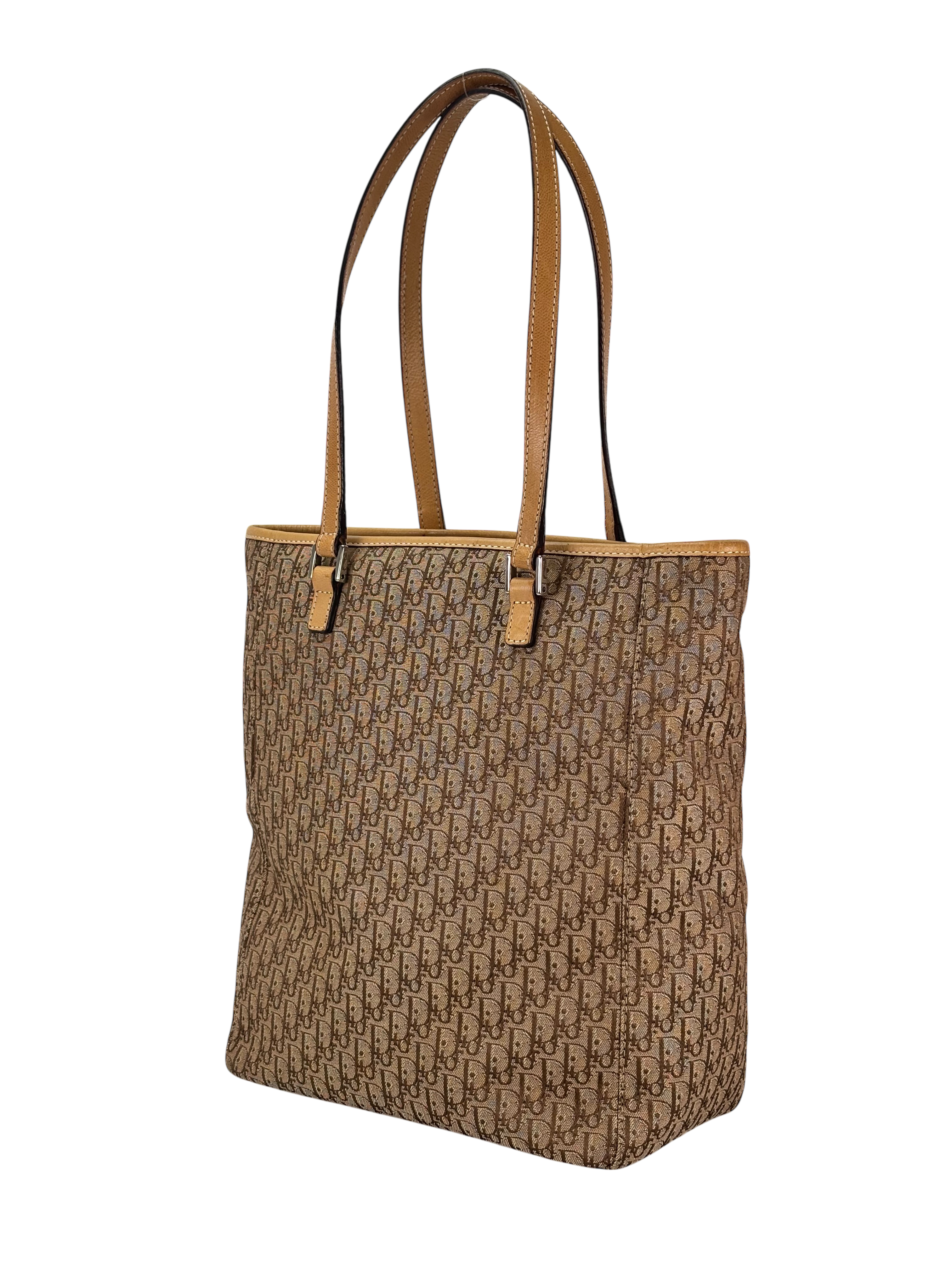 CHRISTIAN DIOR - Trotter Chic Tote Bag Beige