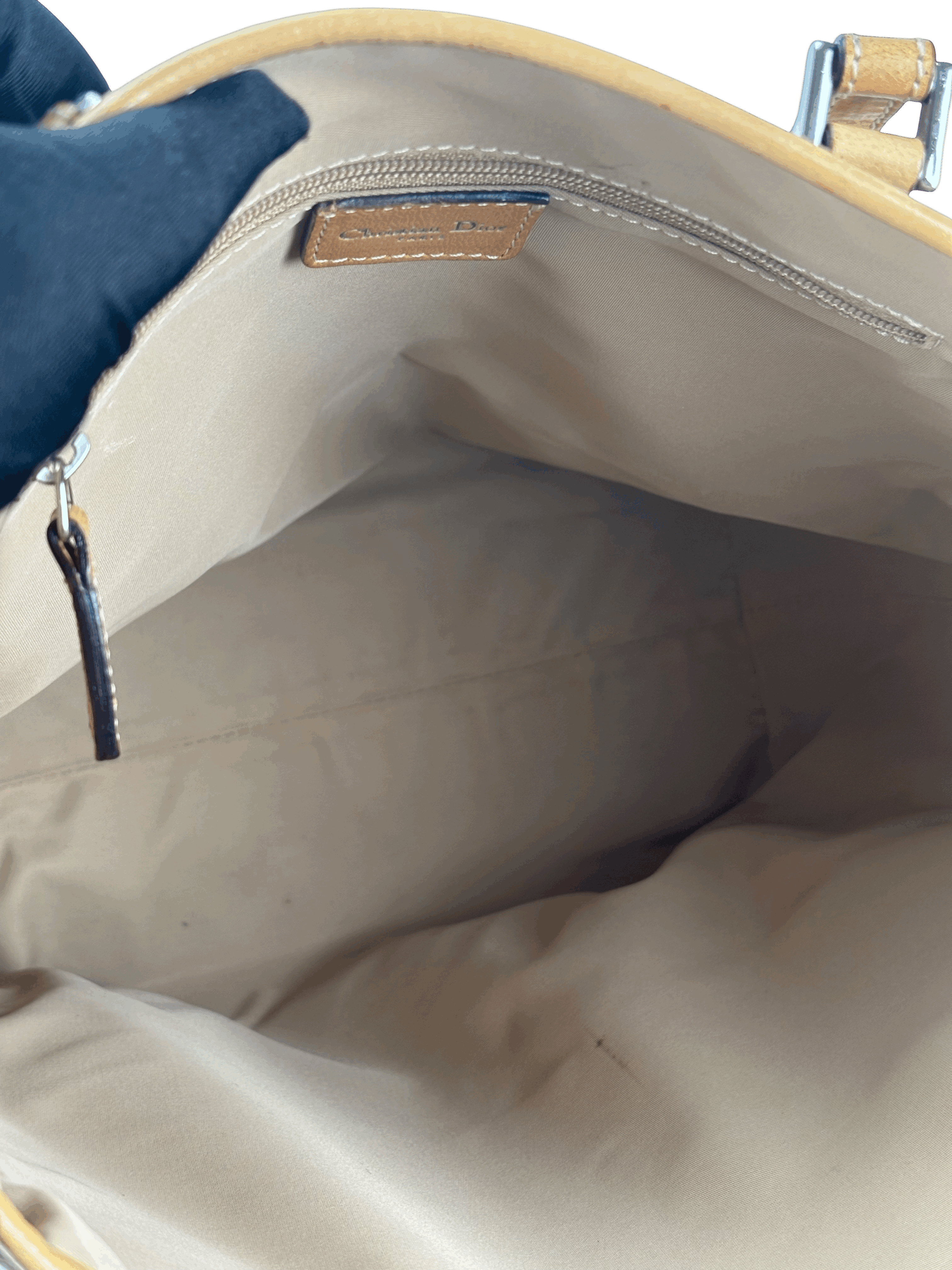 CHRISTIAN DIOR - Trotter Chic Tote Bag Beige