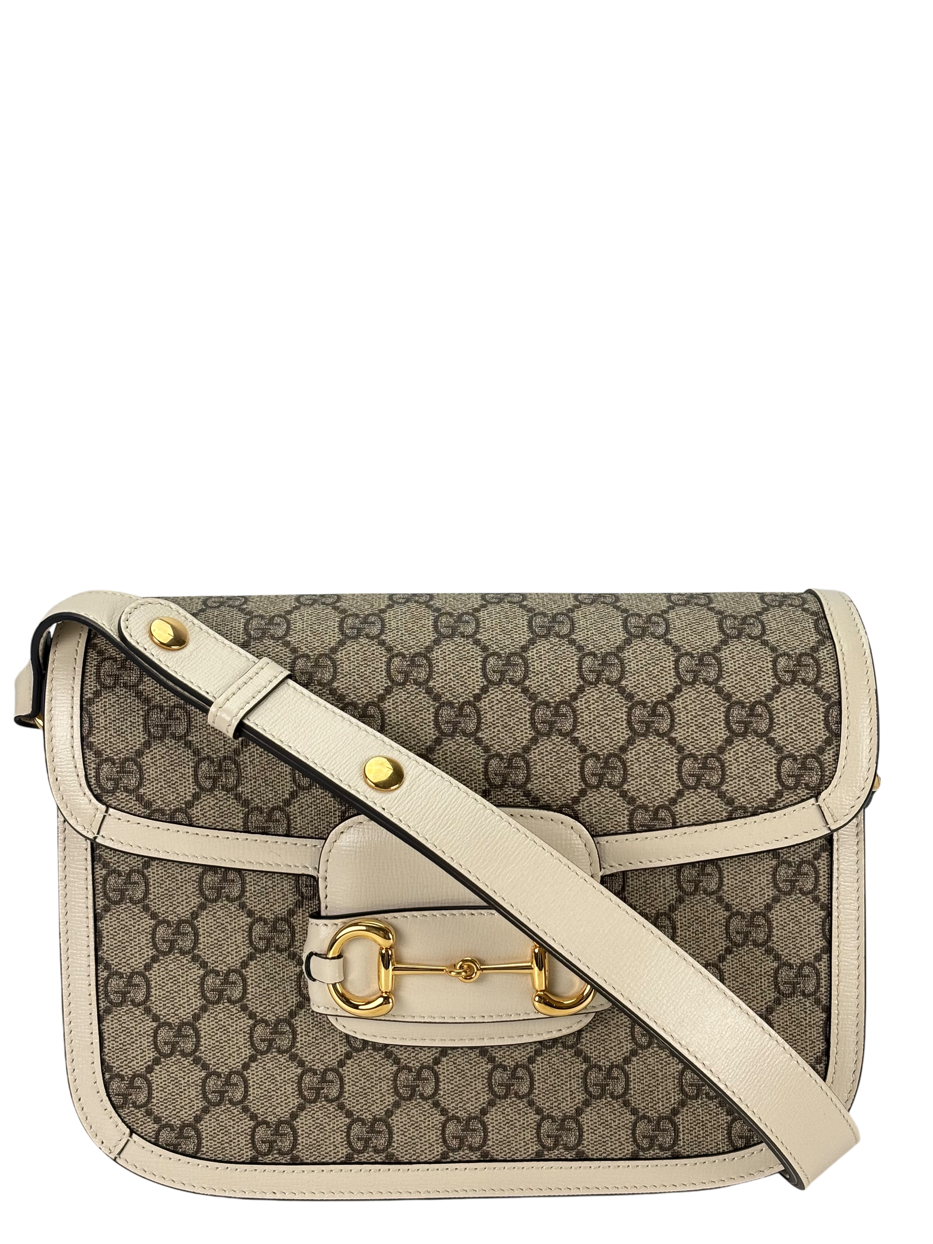 GUCCI - Monogram Canvas Crossbody Shoulder Bag