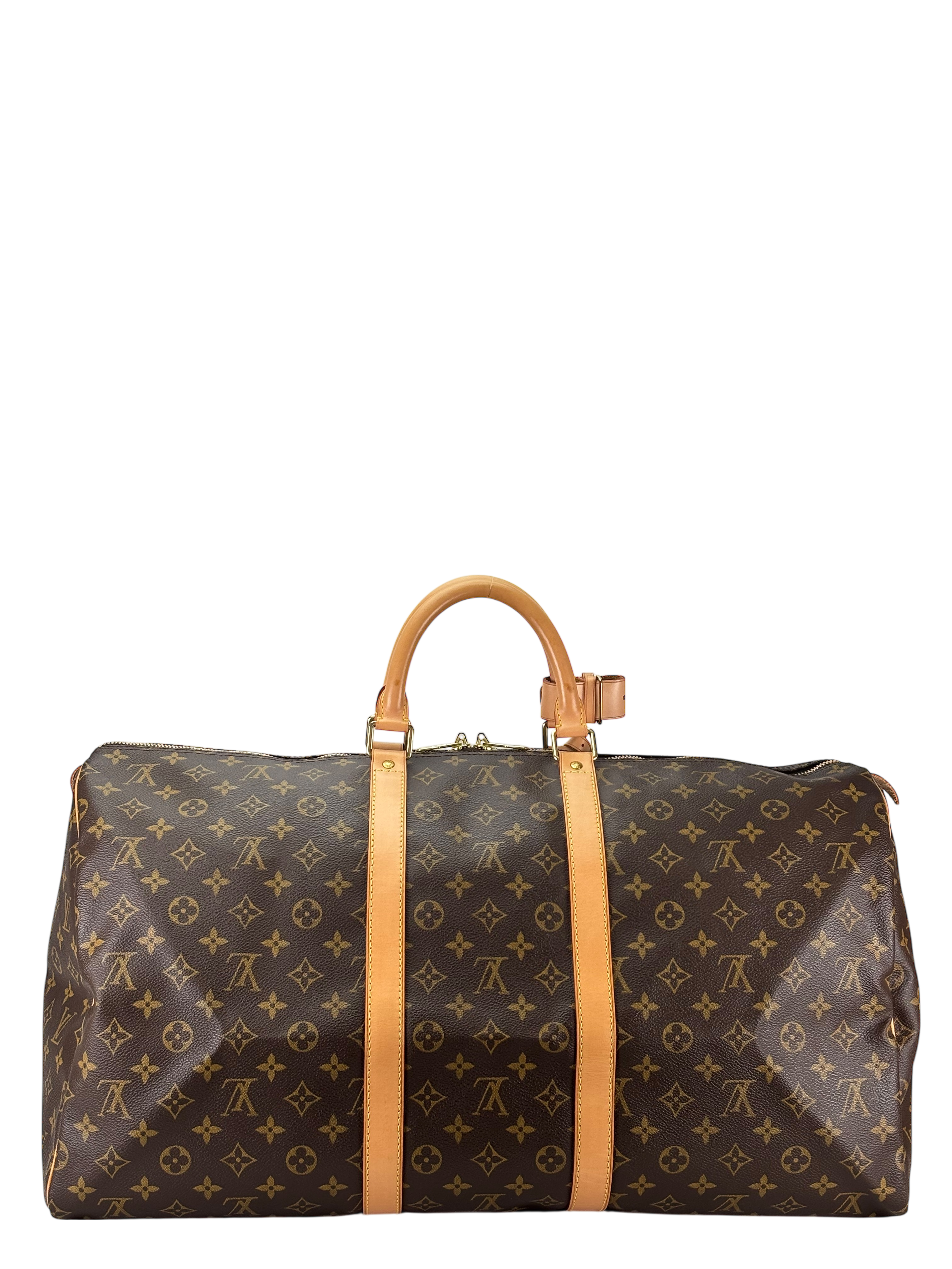 LOUIS VUITTON - Monogram Keepall 55 Bandouliere Bag 