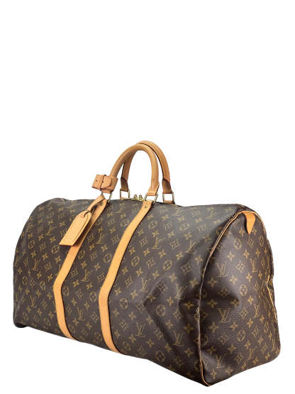 LOUIS VUITTON - Monogram Keepall 55 Bandouliere Bag 