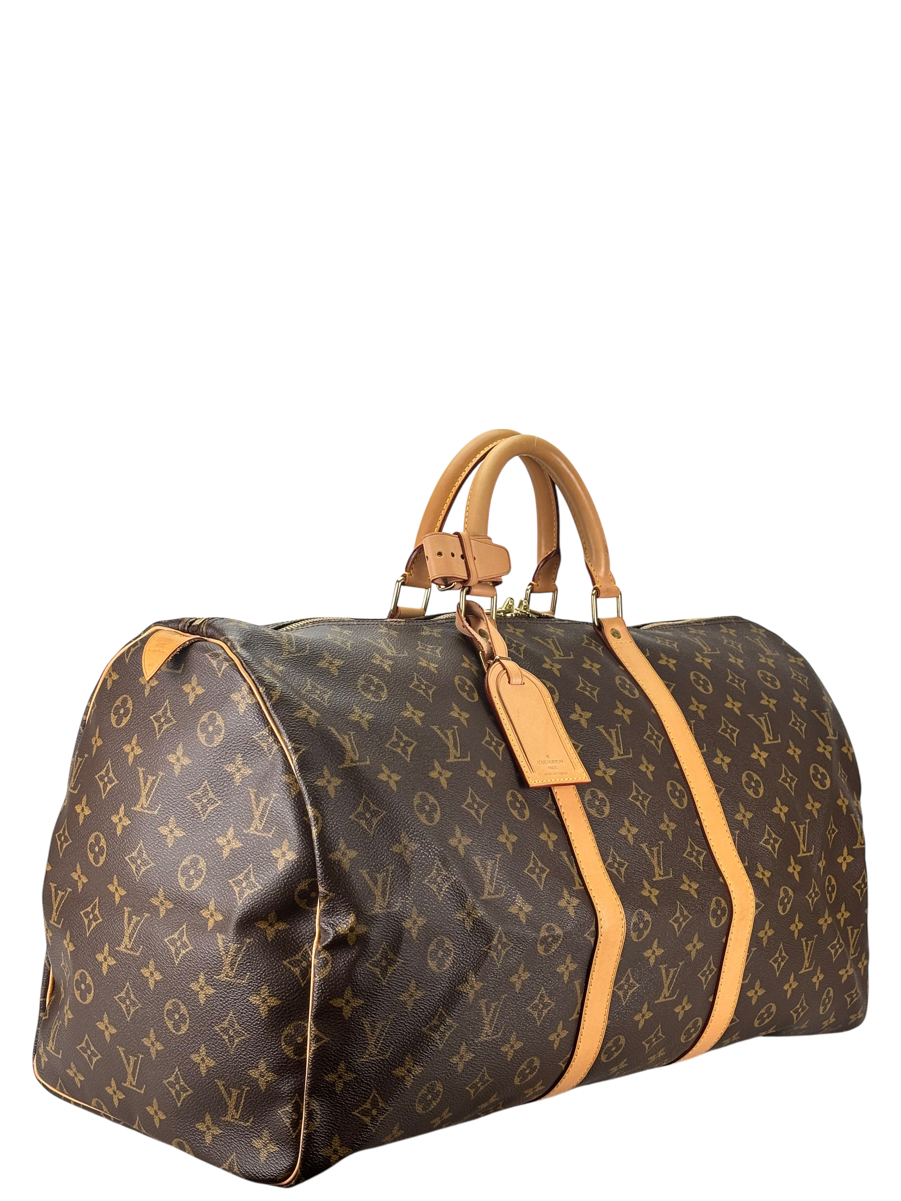 LOUIS VUITTON - Monogram Keepall 55 Bandouliere Bag 