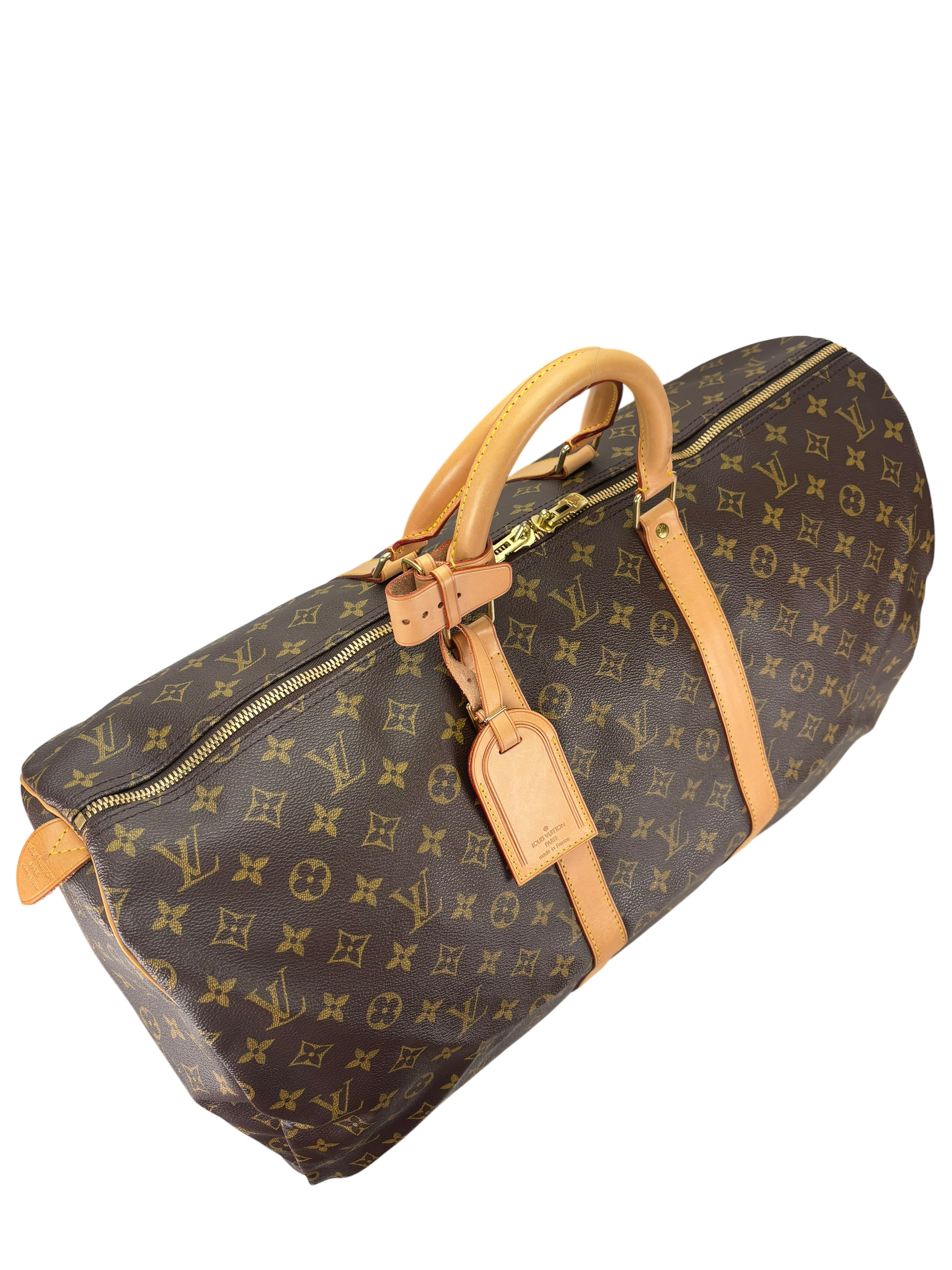 LOUIS VUITTON - Monogram Keepall 55 Bandouliere Bag 