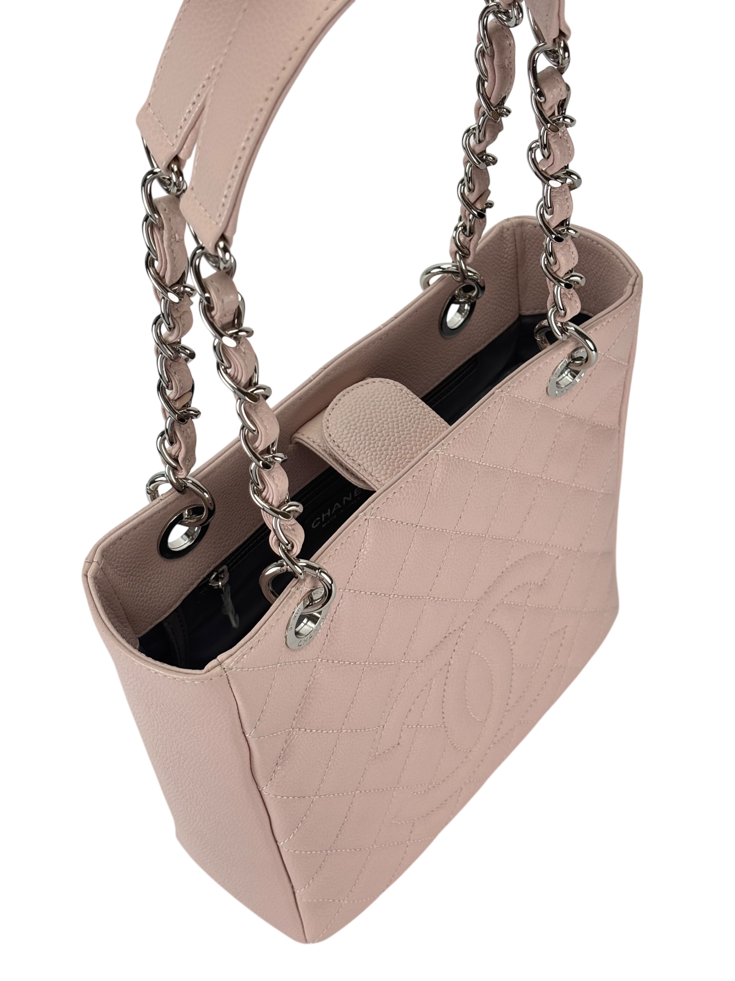 CHANEL -  Pink Caviar PST Shoulder Bag
