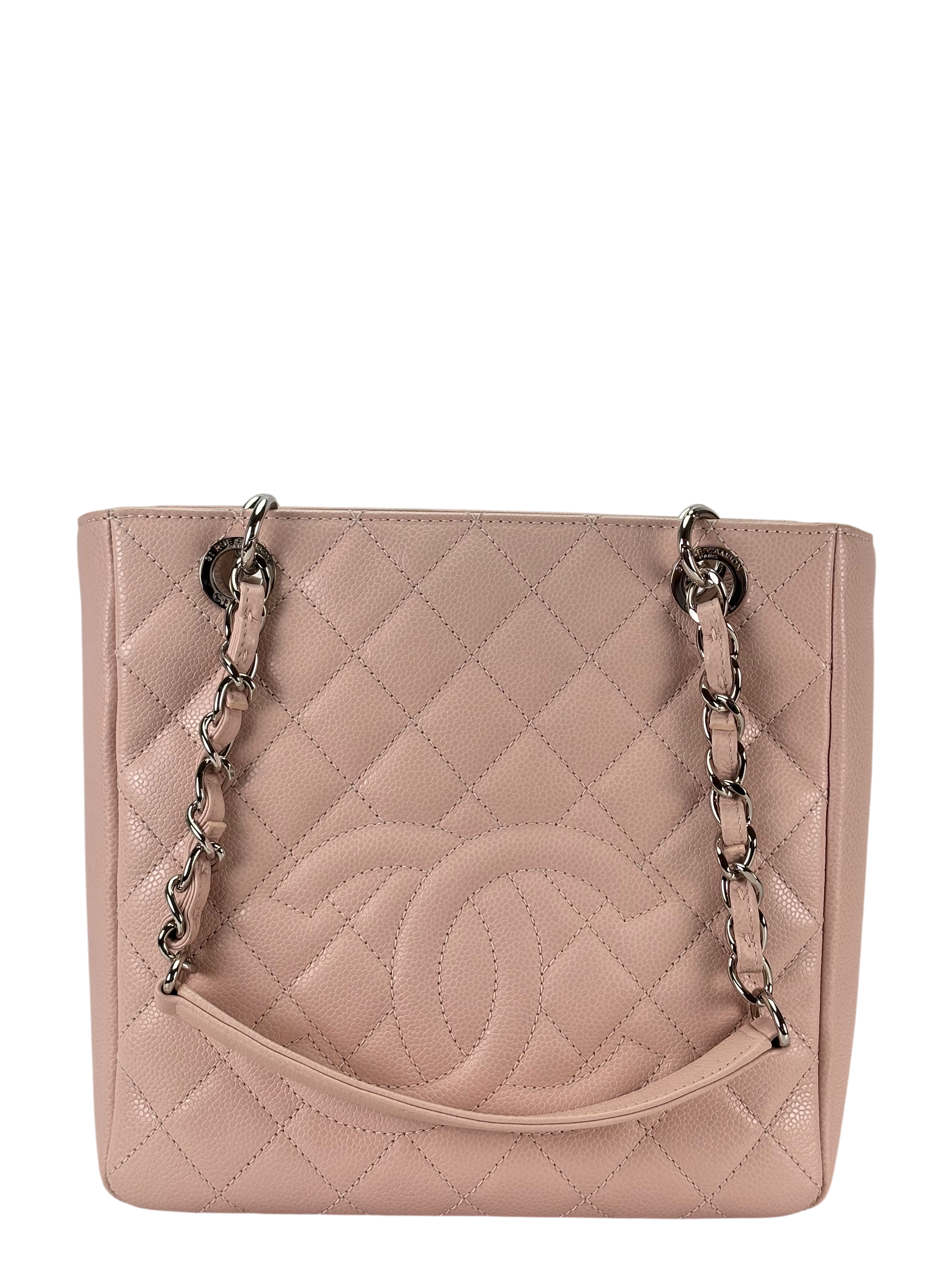 CHANEL -  Pink Caviar PST Shoulder Bag