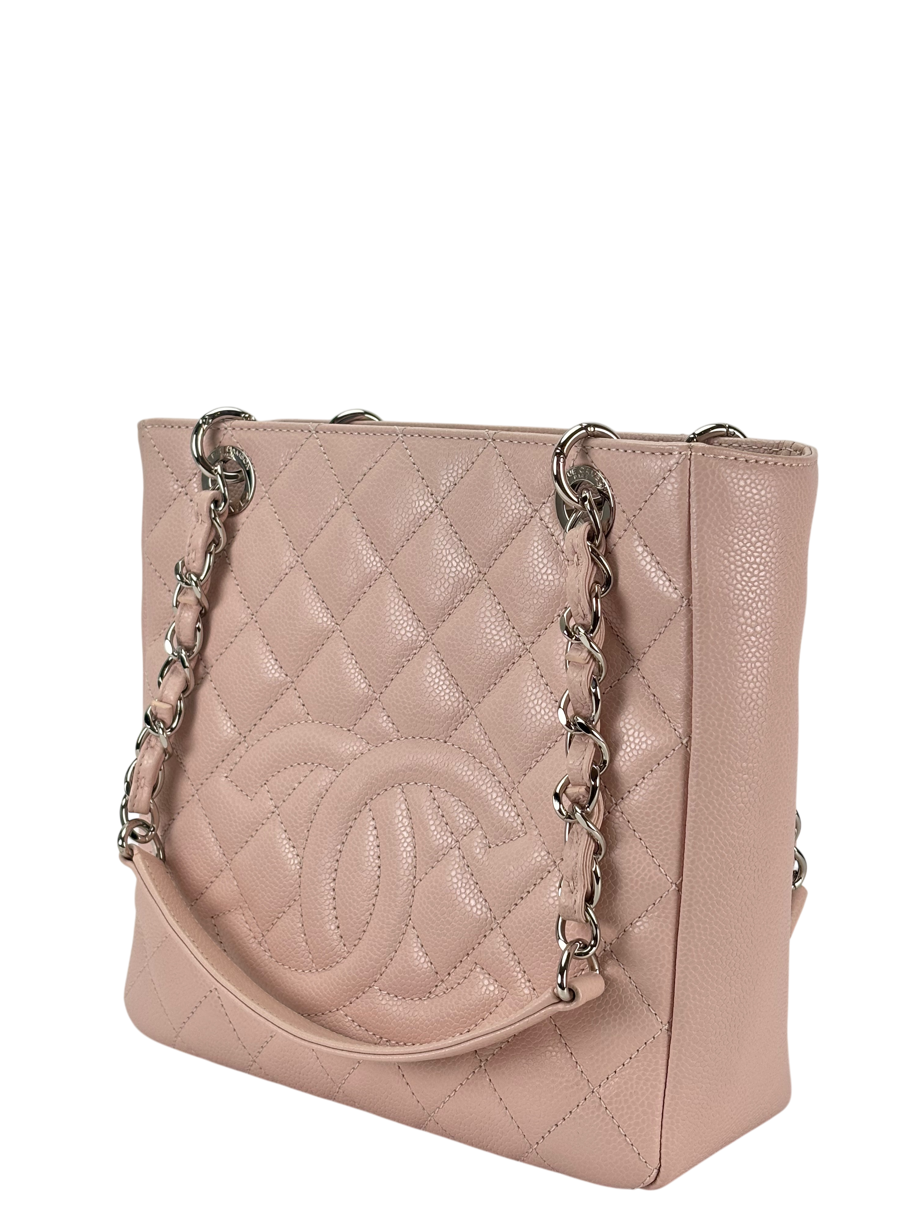 CHANEL -  Pink Caviar PST Shoulder Bag