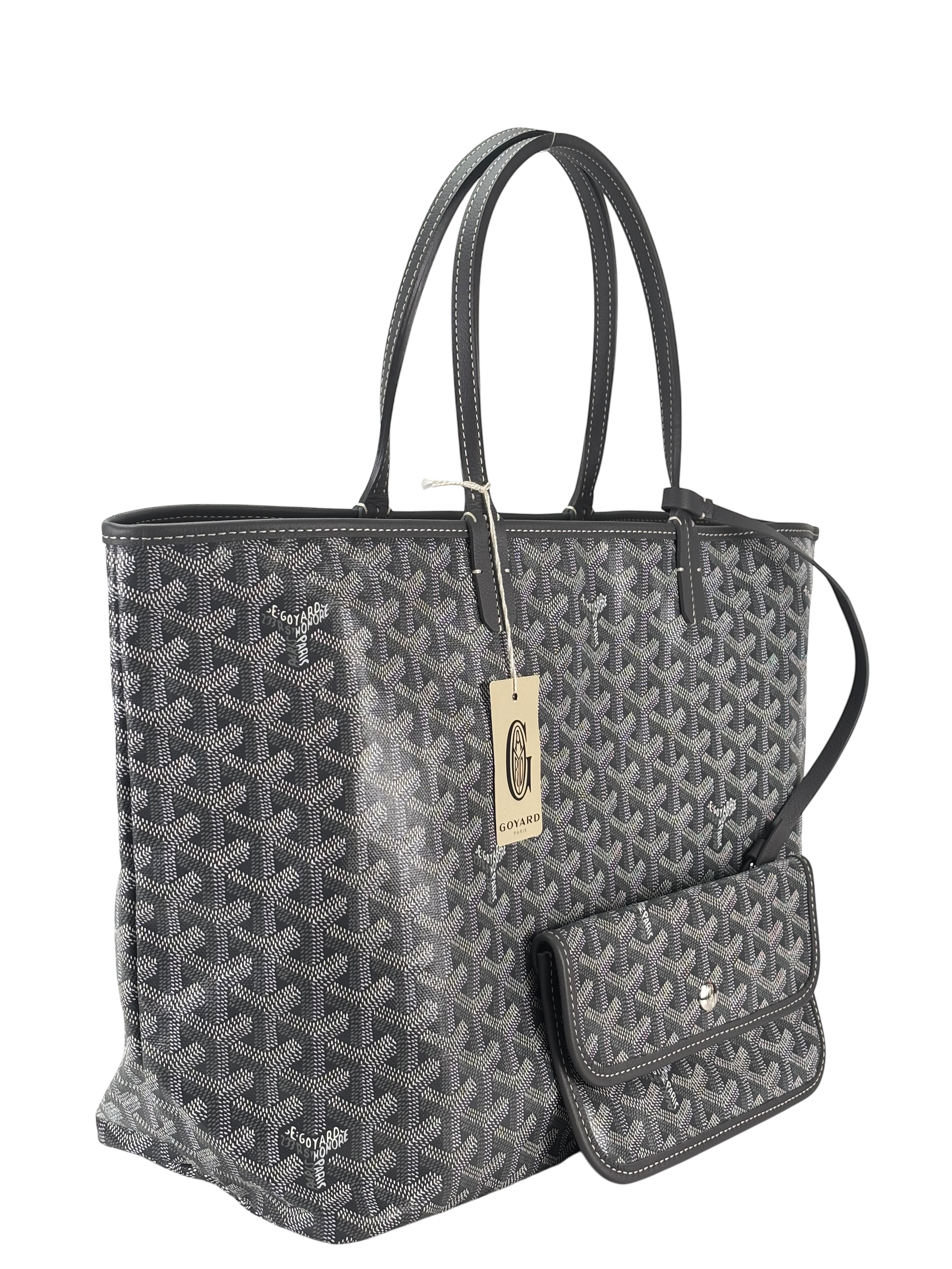 GOYARD - Saint Louis PM Tote Bag Grey