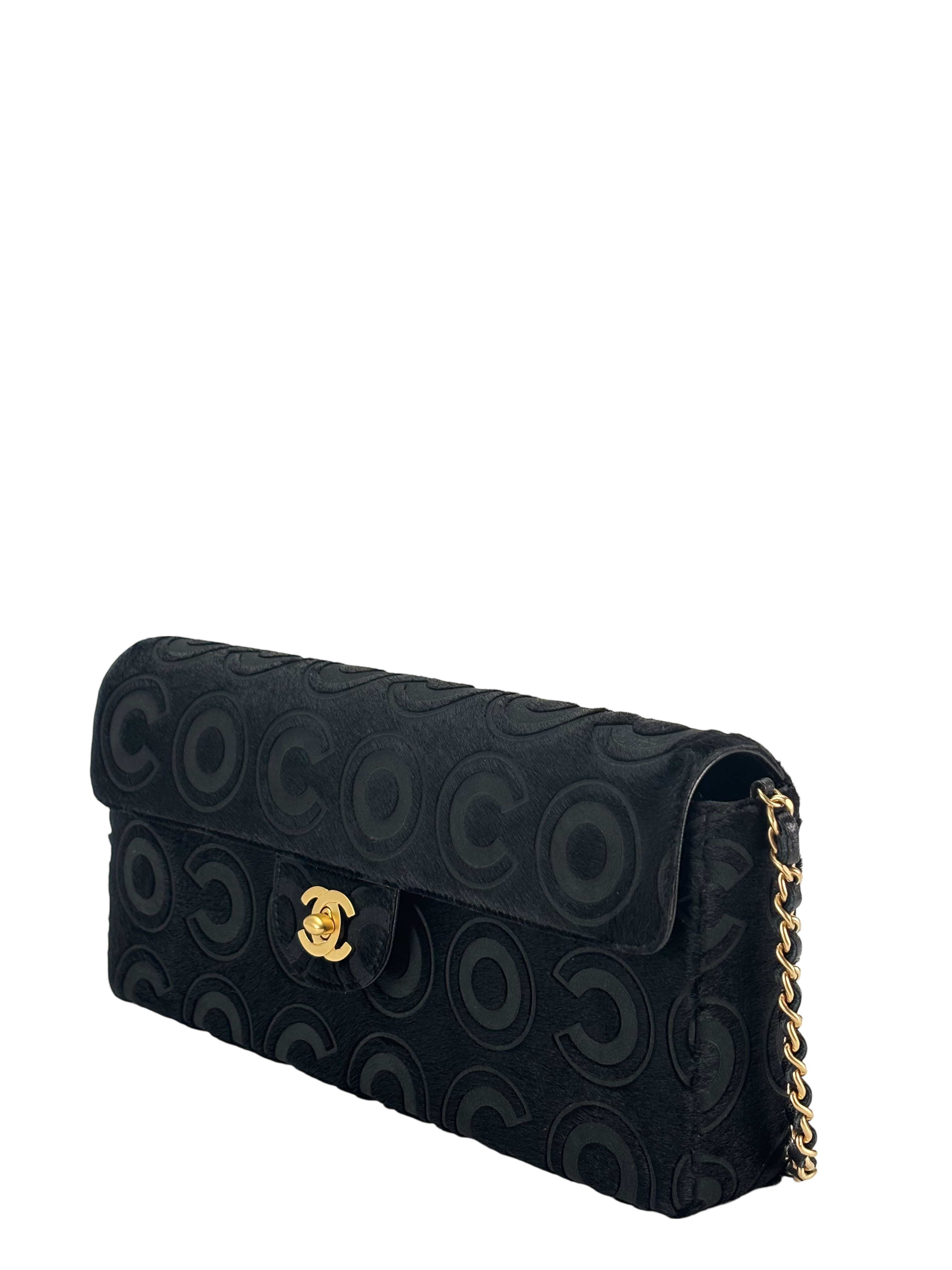 CHANEL - Timeless Classique Pony Style Horsehair Crossbody Chain Bag