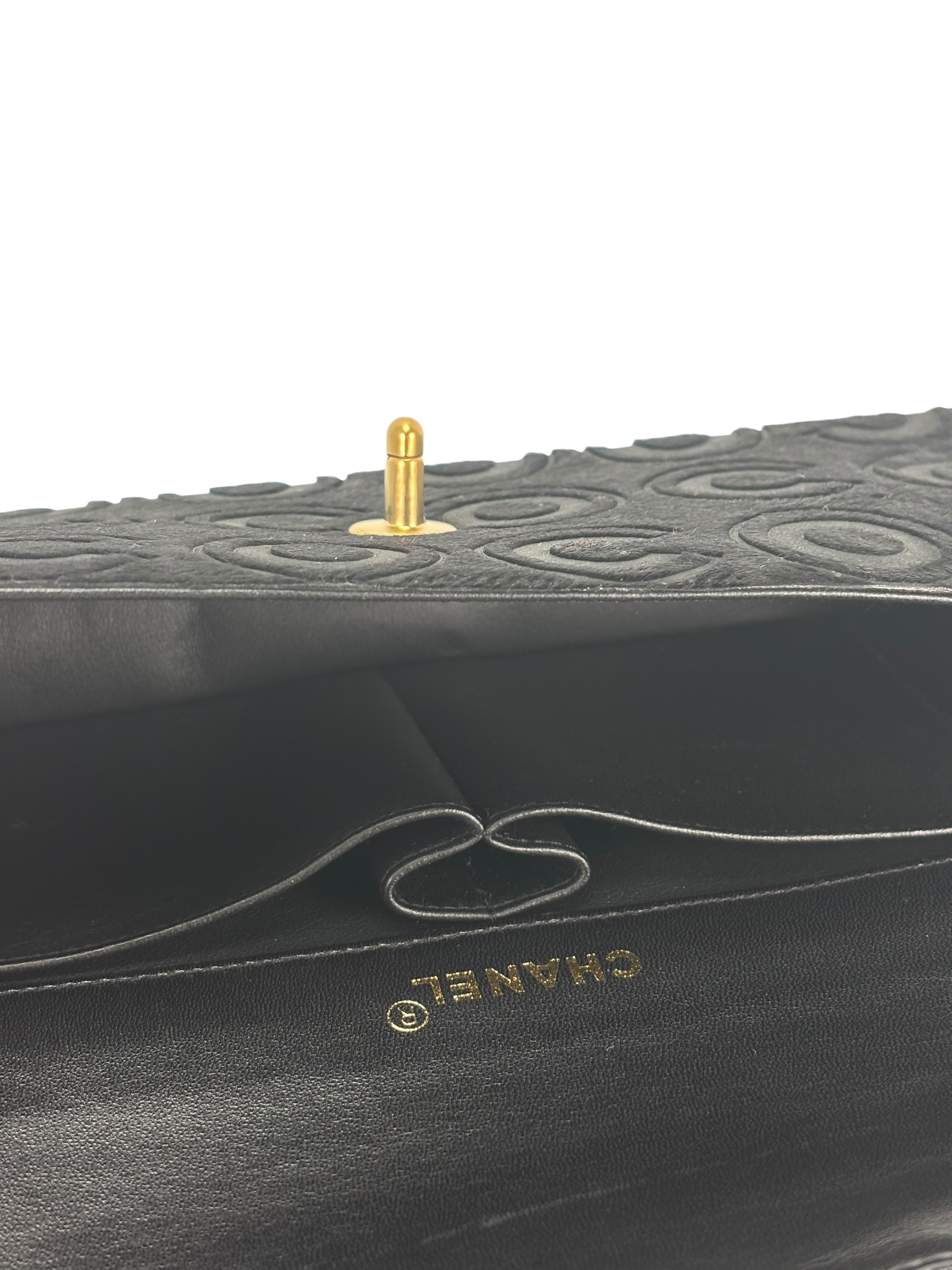 CHANEL - Timeless Classique Pony Style Horsehair Crossbody Chain Bag