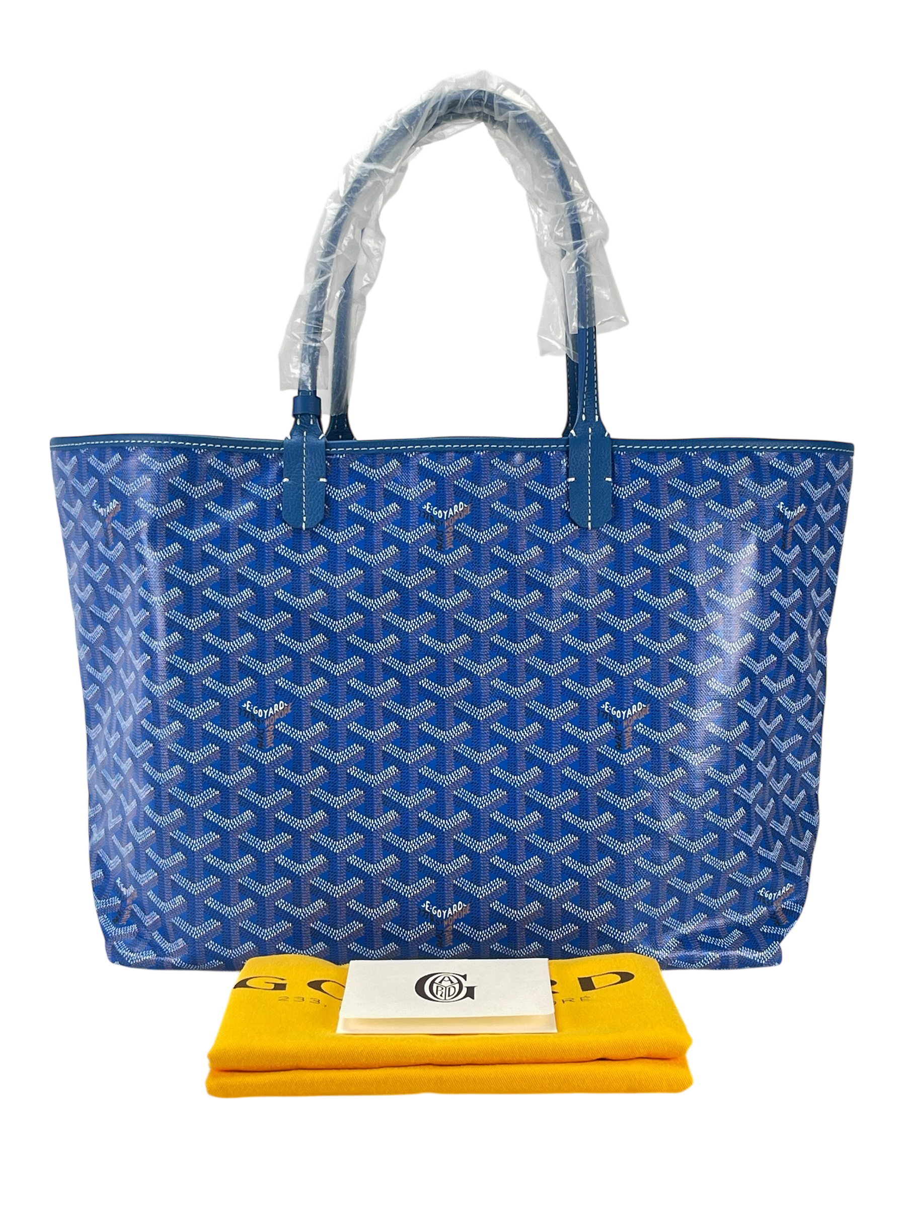 GOYARD - Saint Louis PM Tote Bag Blue