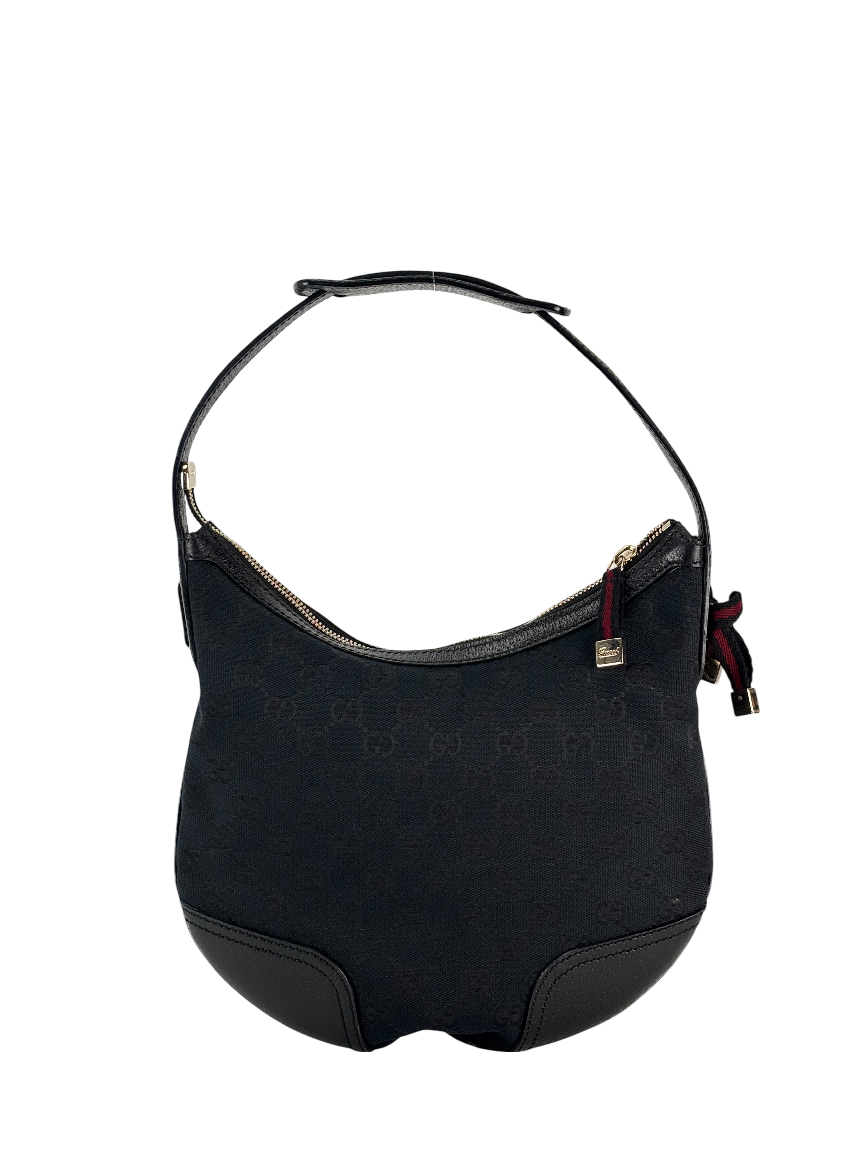 GUCCI - Black Princess Shelly GG Canvas Shoulder bag