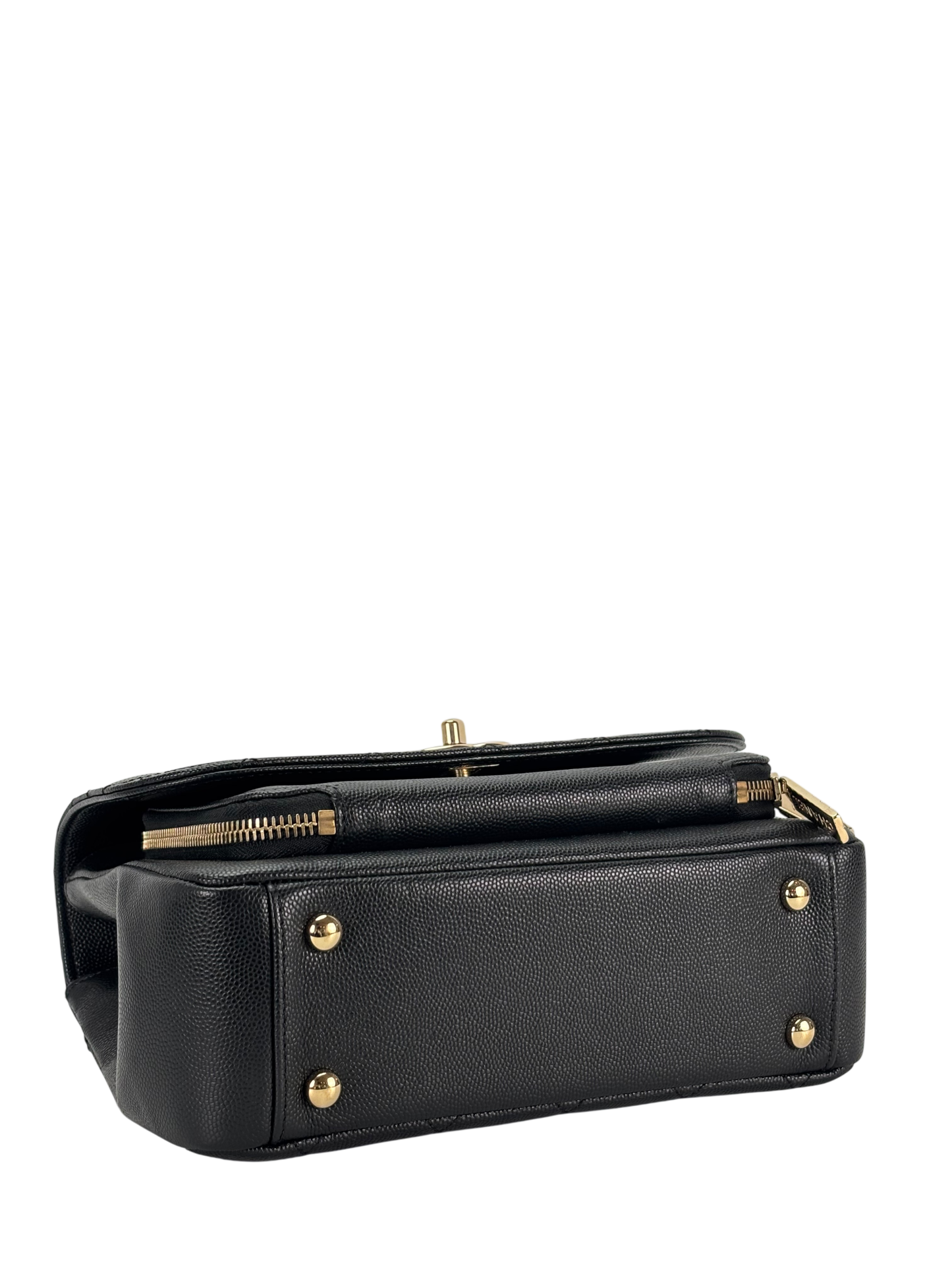 CHANEL - Caviar Quilted Medium Business Affinity Flap Black