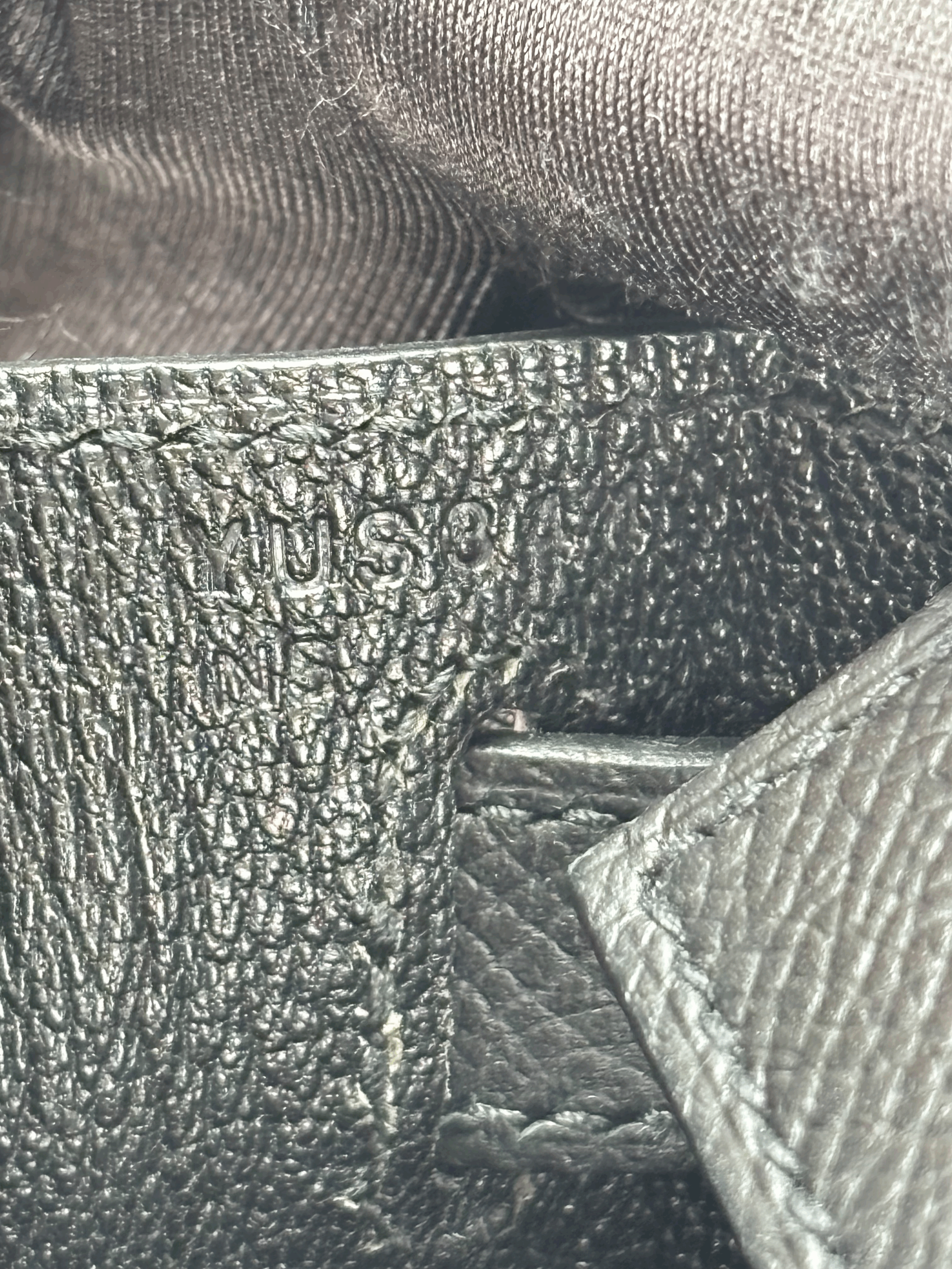 HERMES - Kelly 28 Nior Epsom Palladium Hardware 