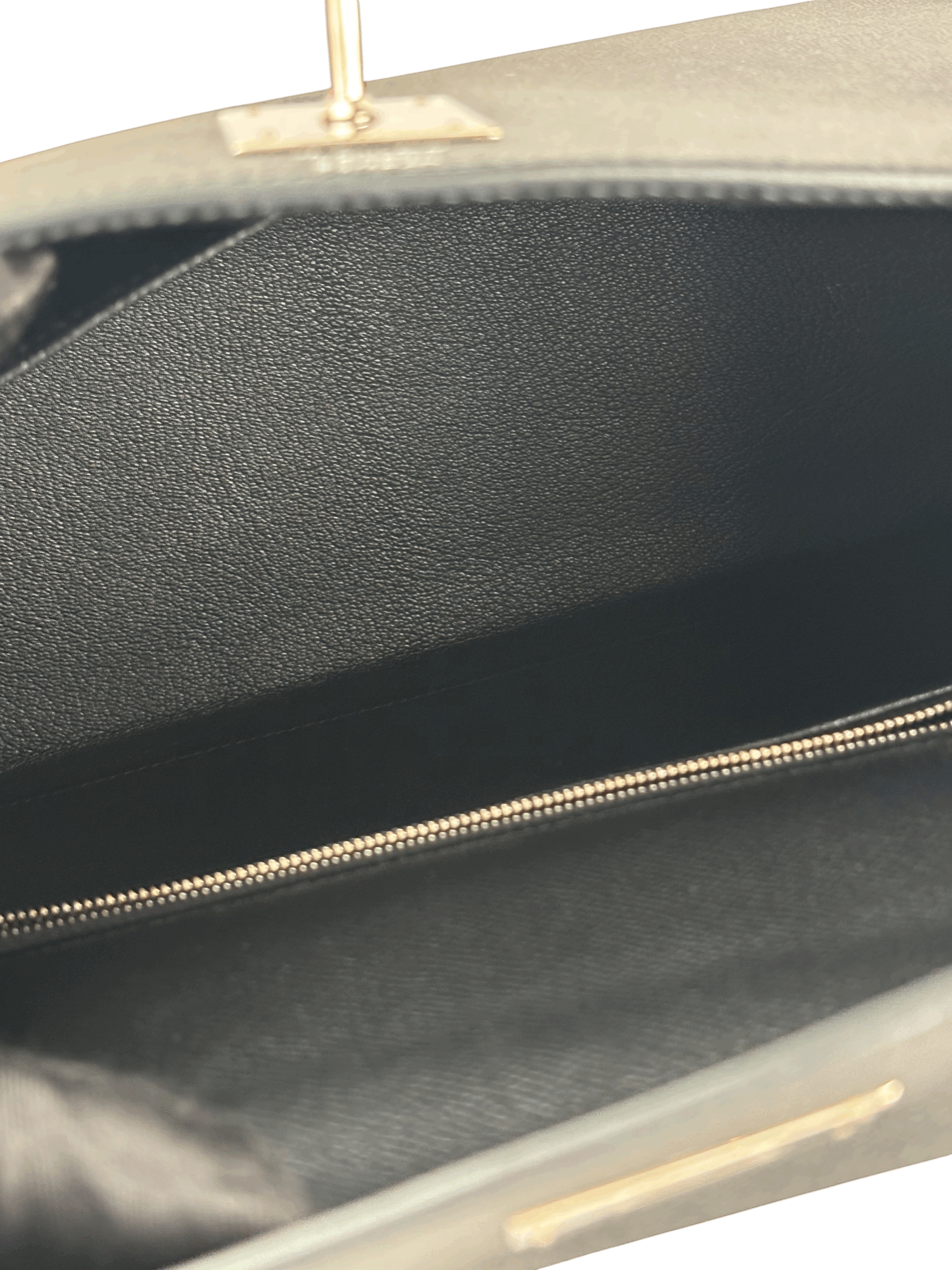 HERMES - Kelly 28 Nior Epsom Palladium Hardware 