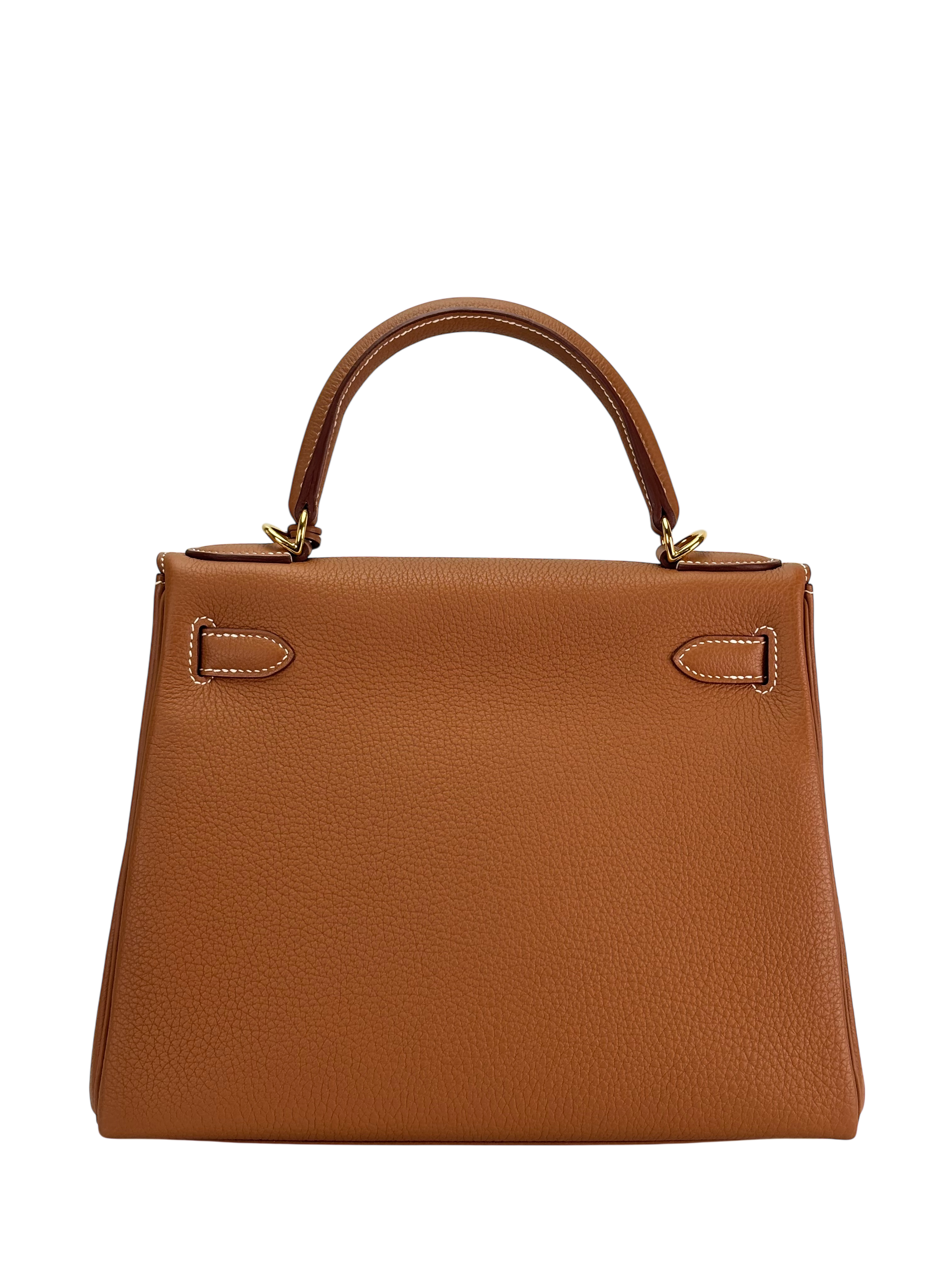 HERMES - Kelly 25 Gold Togo Gold Hardware