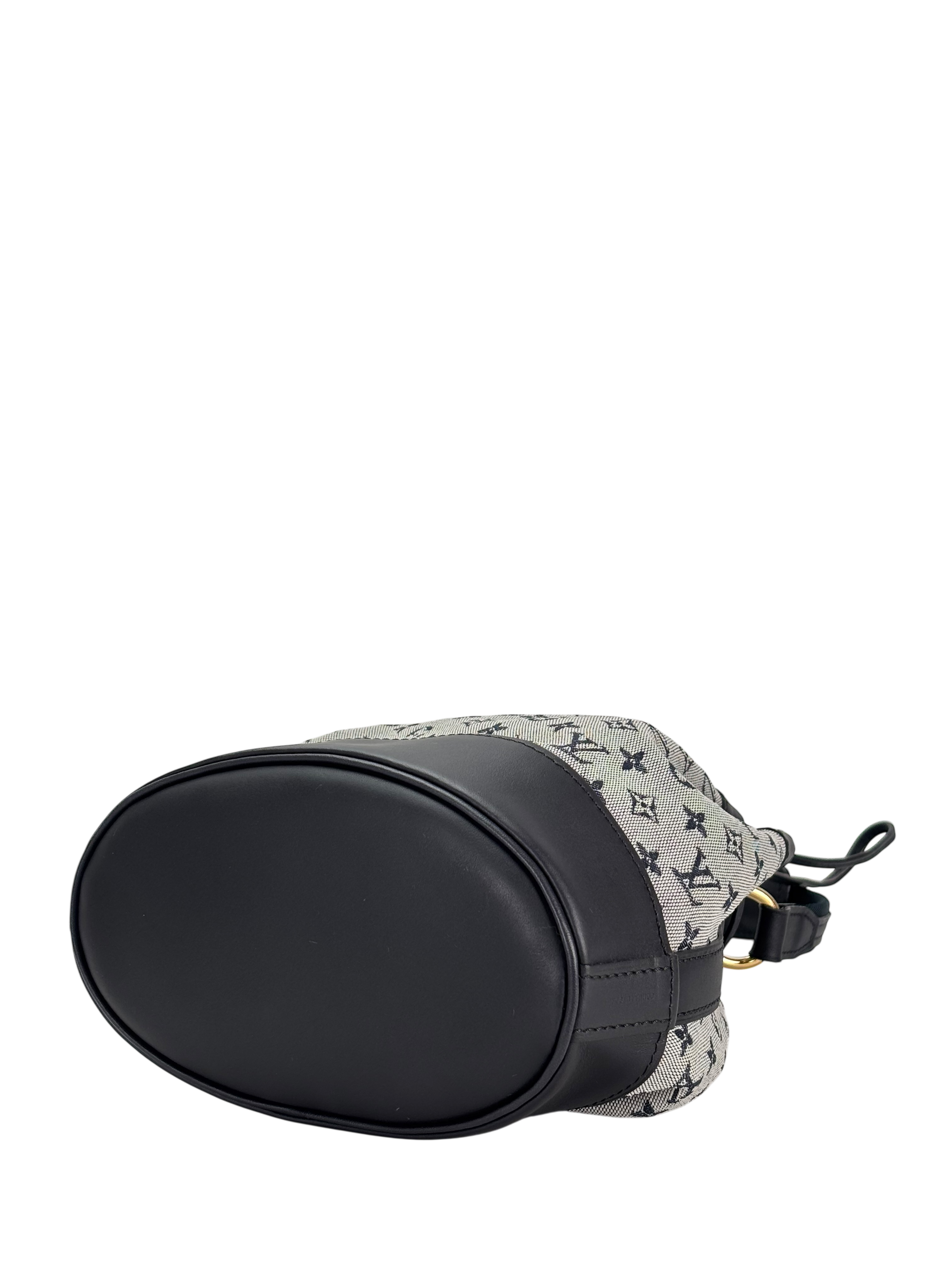 LOUIS VUITTON - Mini Monogram Noelie Navy Shoulder Bag