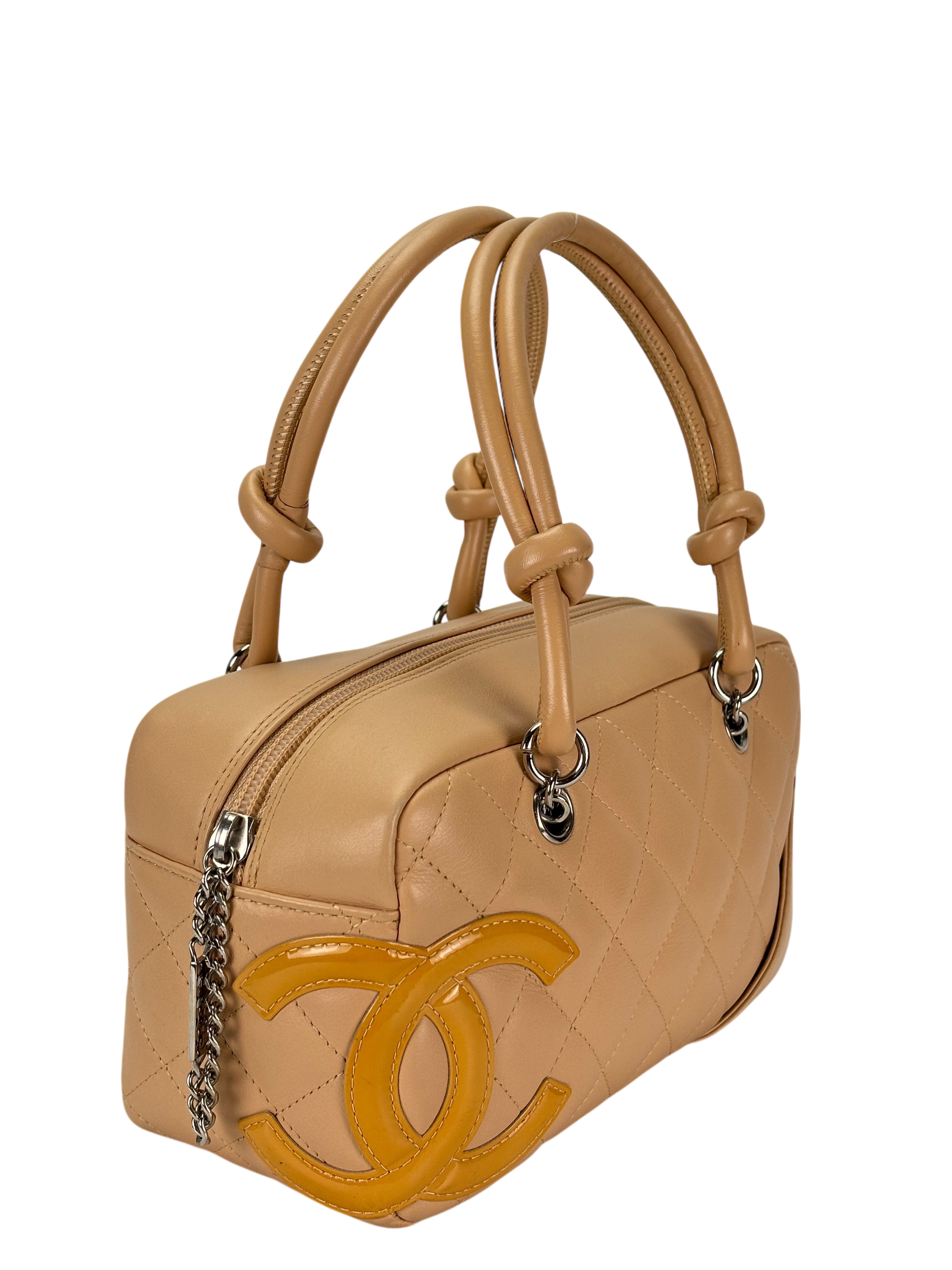 CHANEL - Small Beigo Cambon Handbag