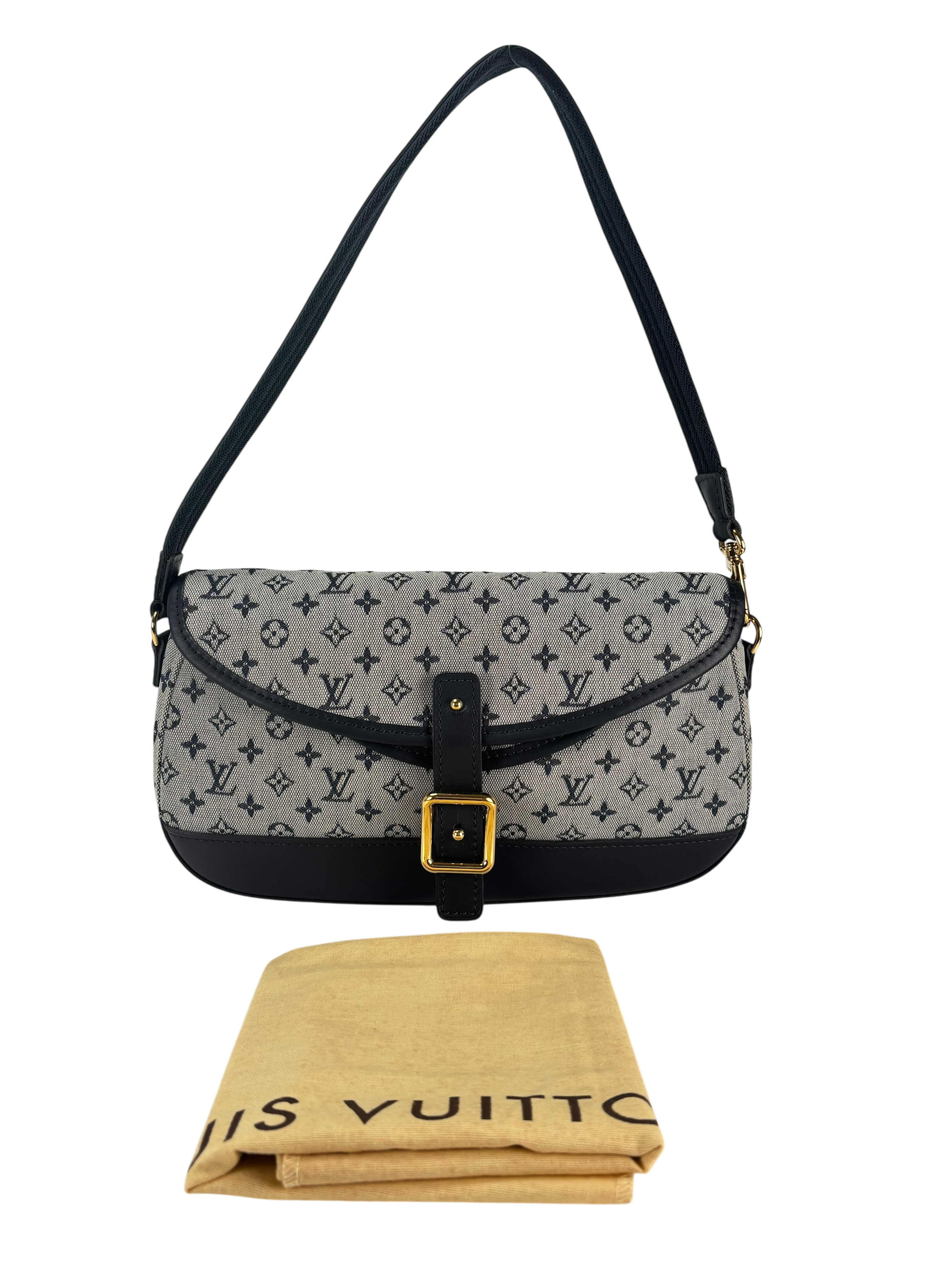LOUIS VUITTON - Monogram Mini Marjorie Handbag Shoulder Bag Blue