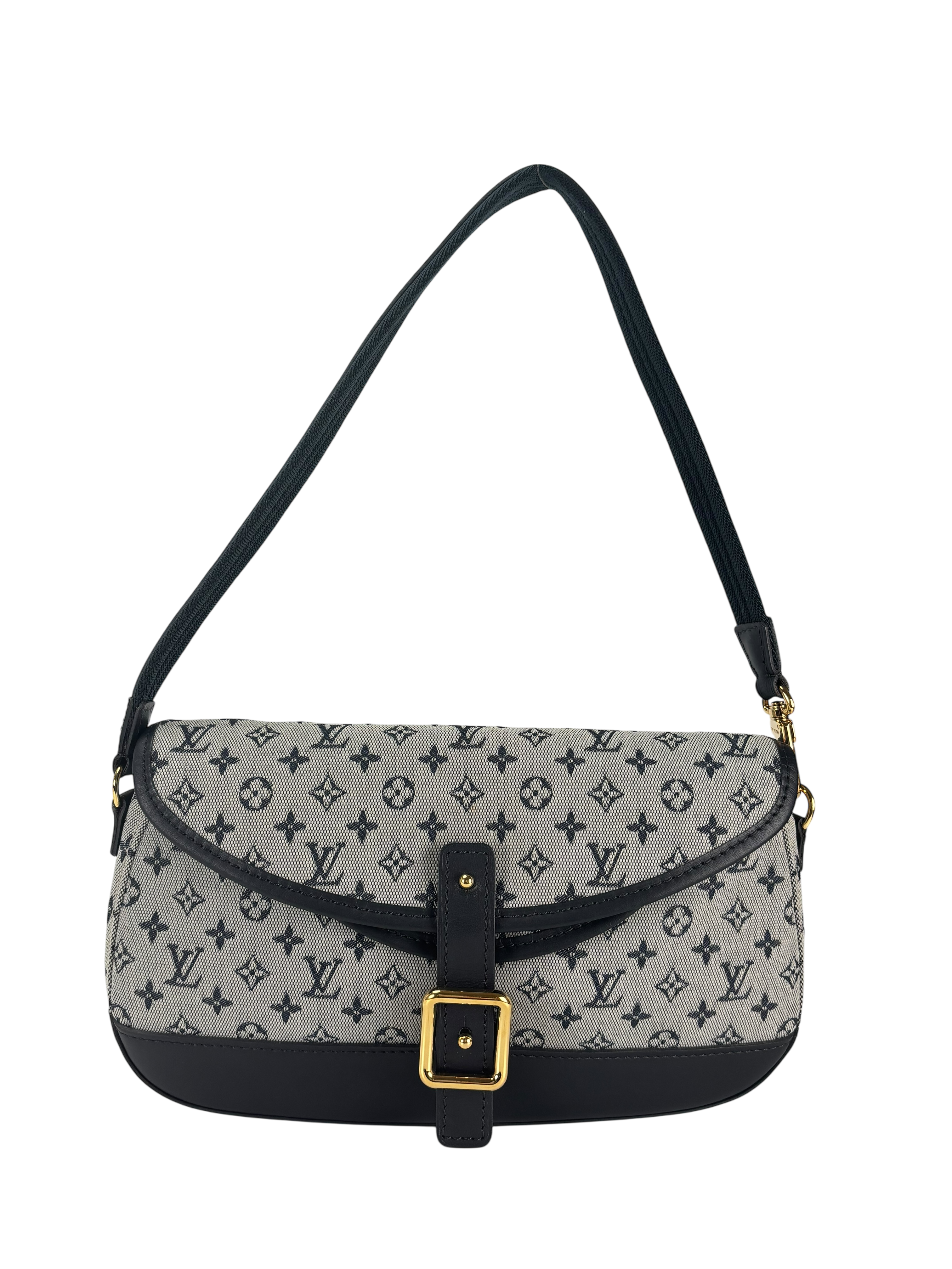 LOUIS VUITTON - Monogram Mini Marjorie Handbag Shoulder Bag Blue