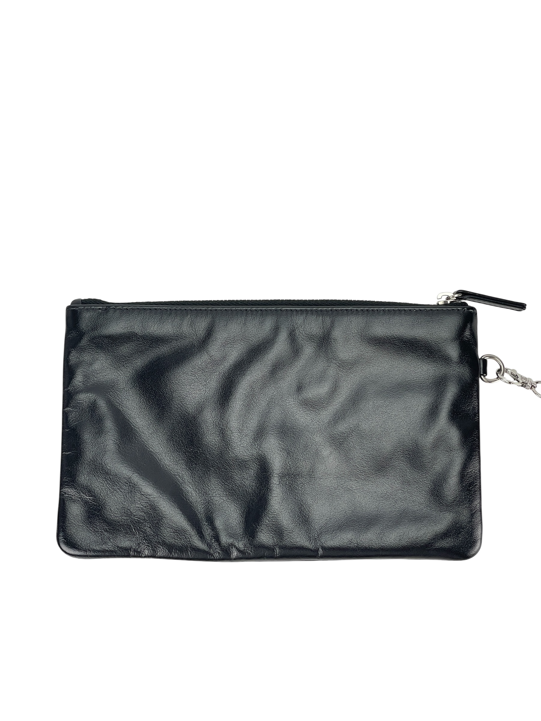 CHANEL - Small 22 Bag Black Calfskin Silver Hardware – Camellia