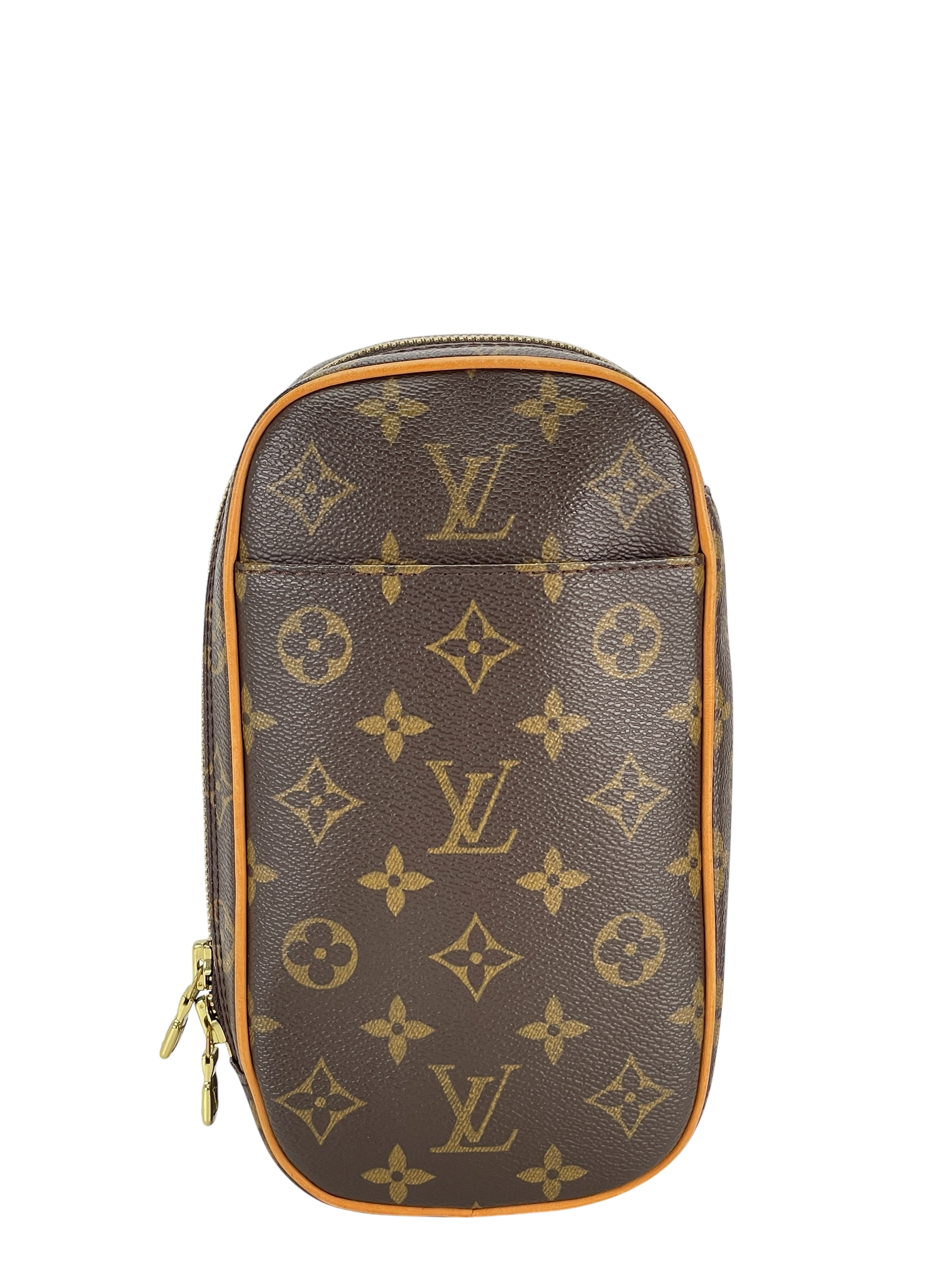 LOUIS VUITTON - Monogram Ebene Pochette Gange Shoulder Bag 