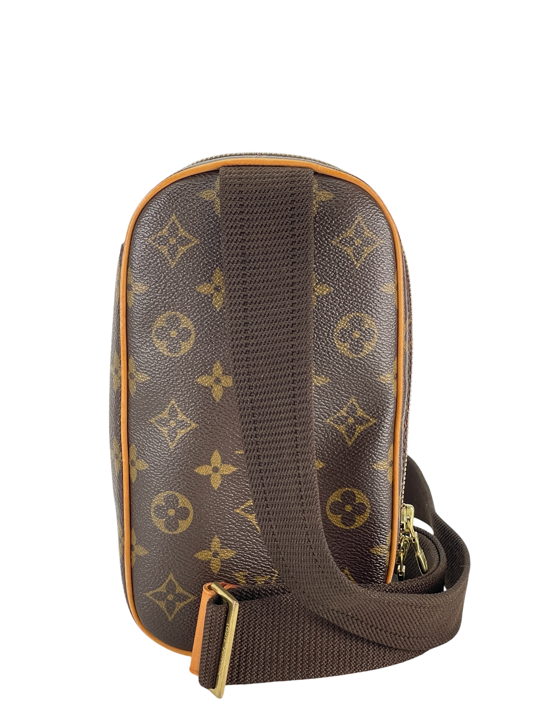LOUIS VUITTON - Monogram Ebene Pochette Gange Shoulder Bag 