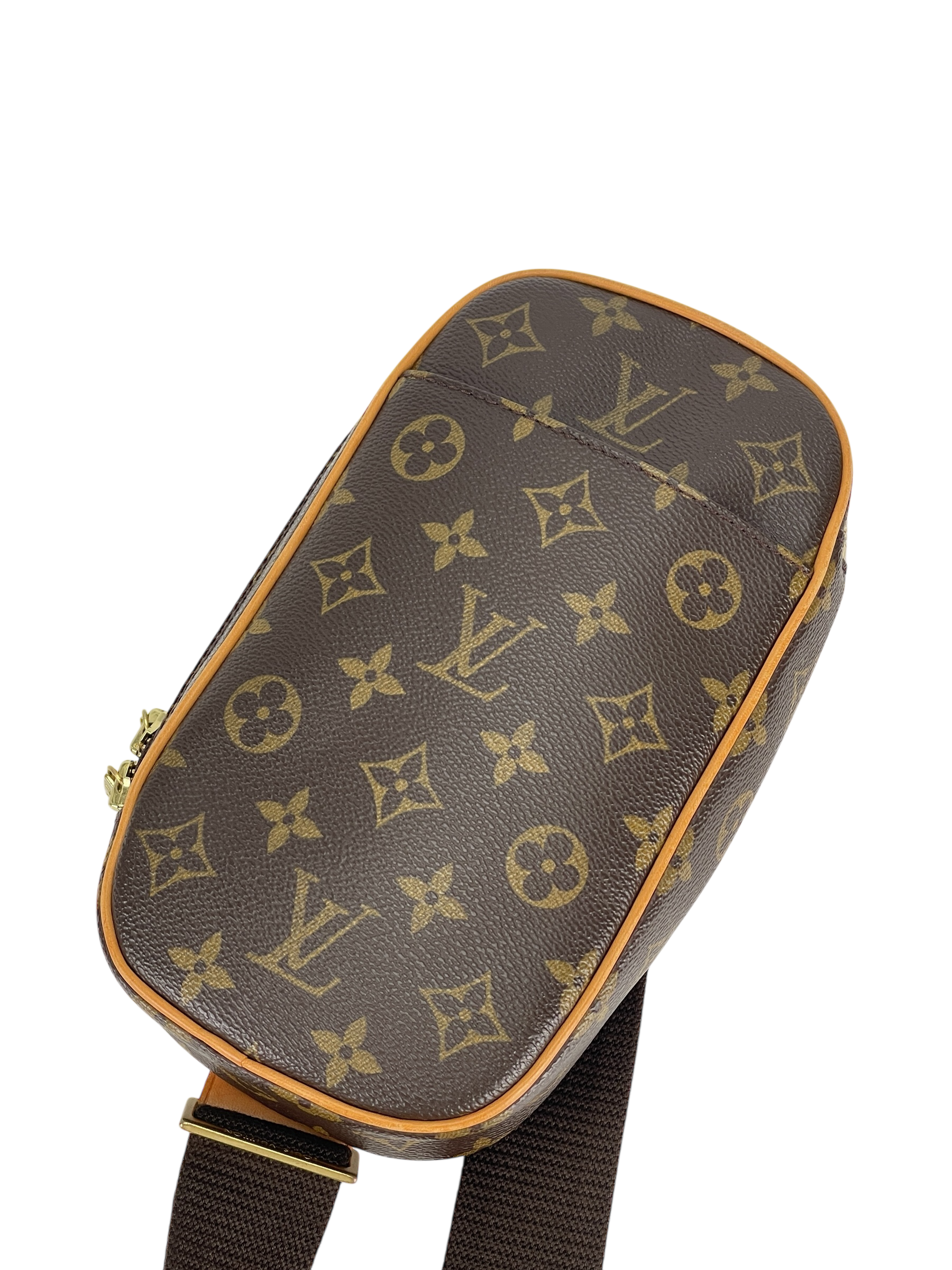 LOUIS VUITTON - Monogram Ebene Pochette Gange Shoulder Bag 