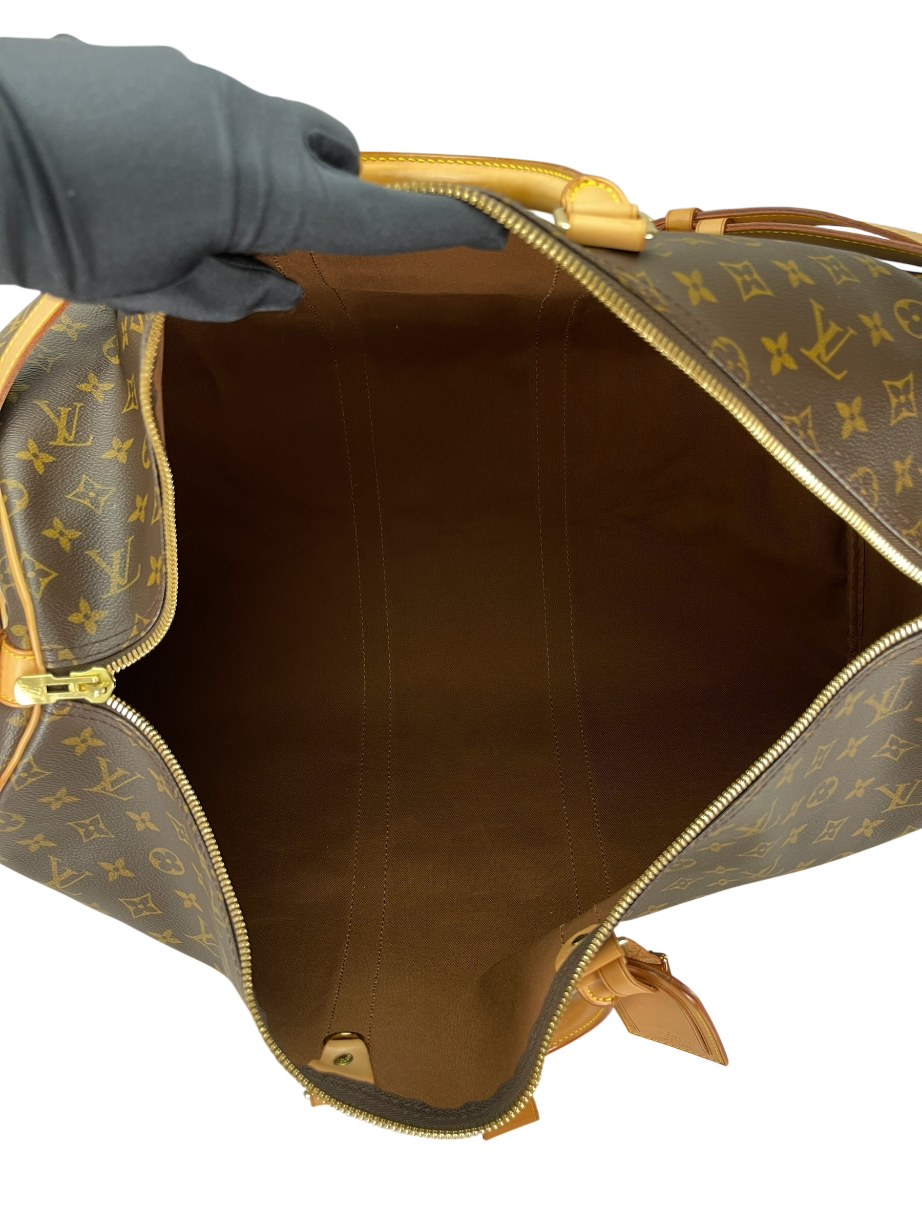 LOUIS VUITTON - Monogram Keepall 55 Bandouliere Bag 