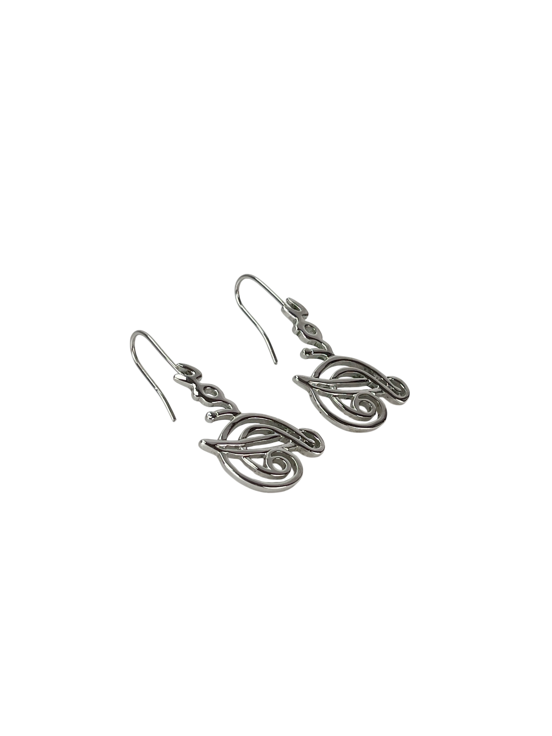 CHRISTIAN DIOR - Silver Jewelry Accessories Earrings
