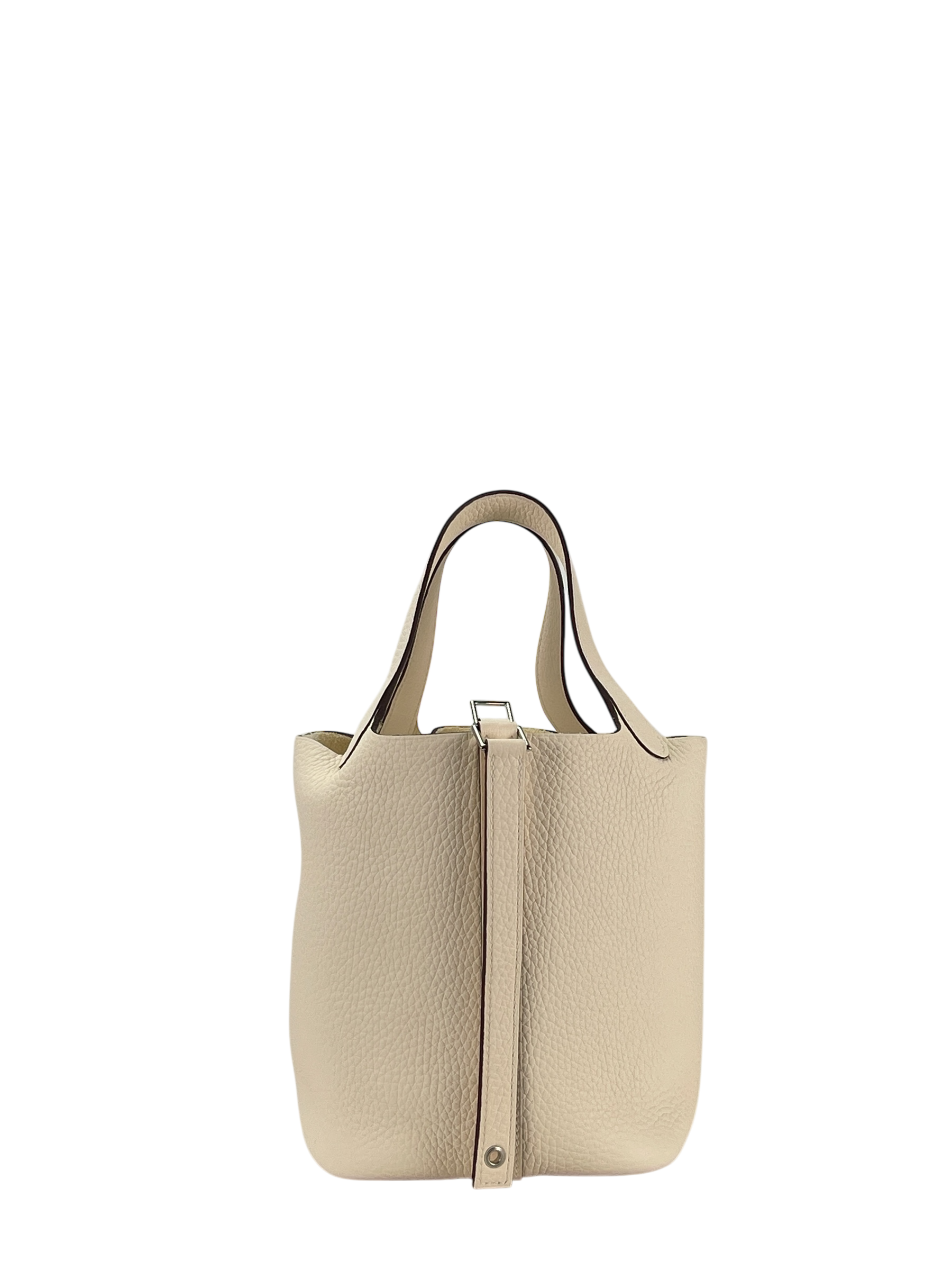 HERMES - Picotin PM Nata TC Palladium Hardware