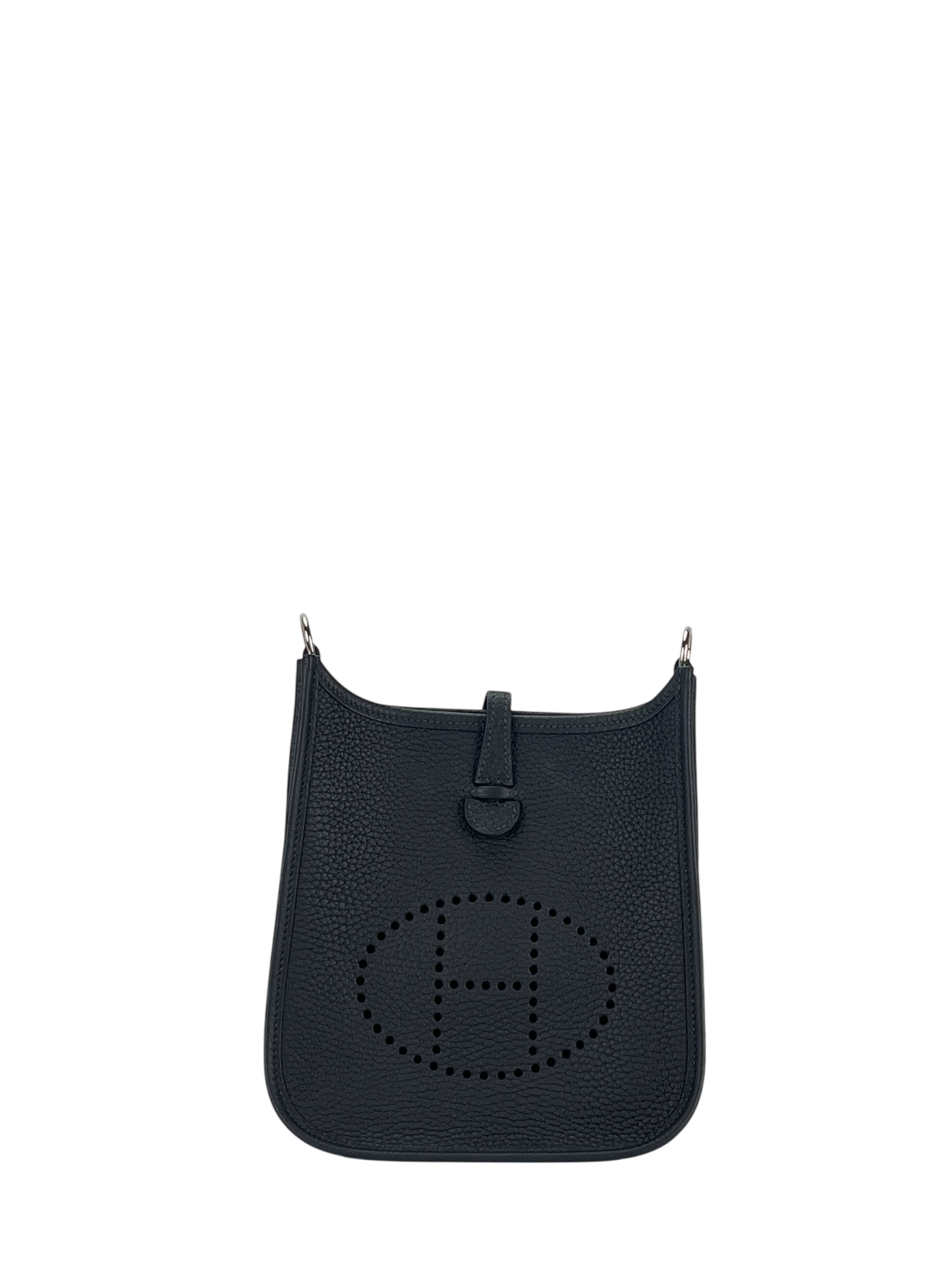 HERMES - Evelyne TPM Evelyne 16 Black Taurillon Clemence Palladium Hardware