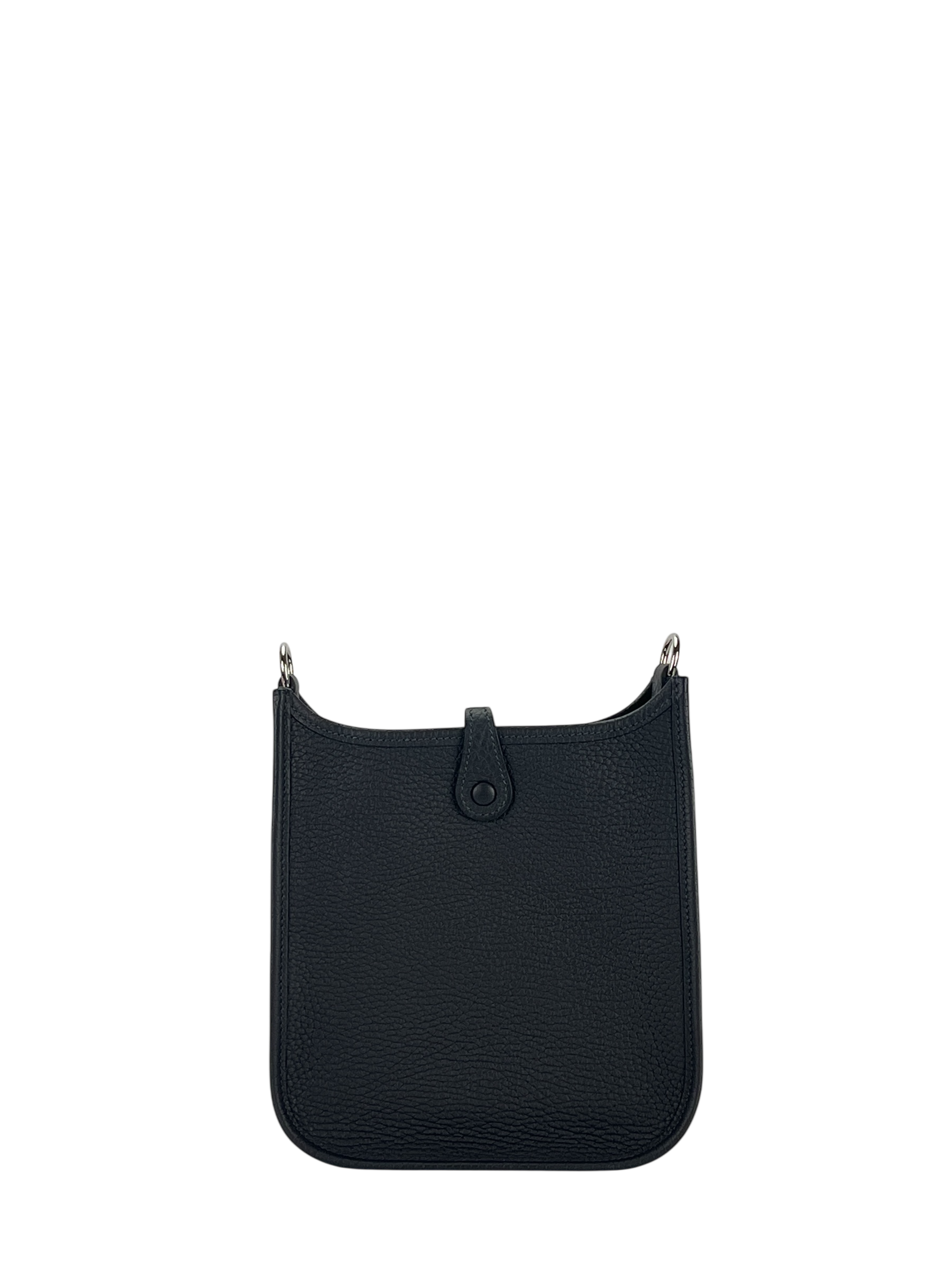 HERMES - Evelyne TPM Evelyne 16 Black Taurillon Clemence Palladium Hardware
