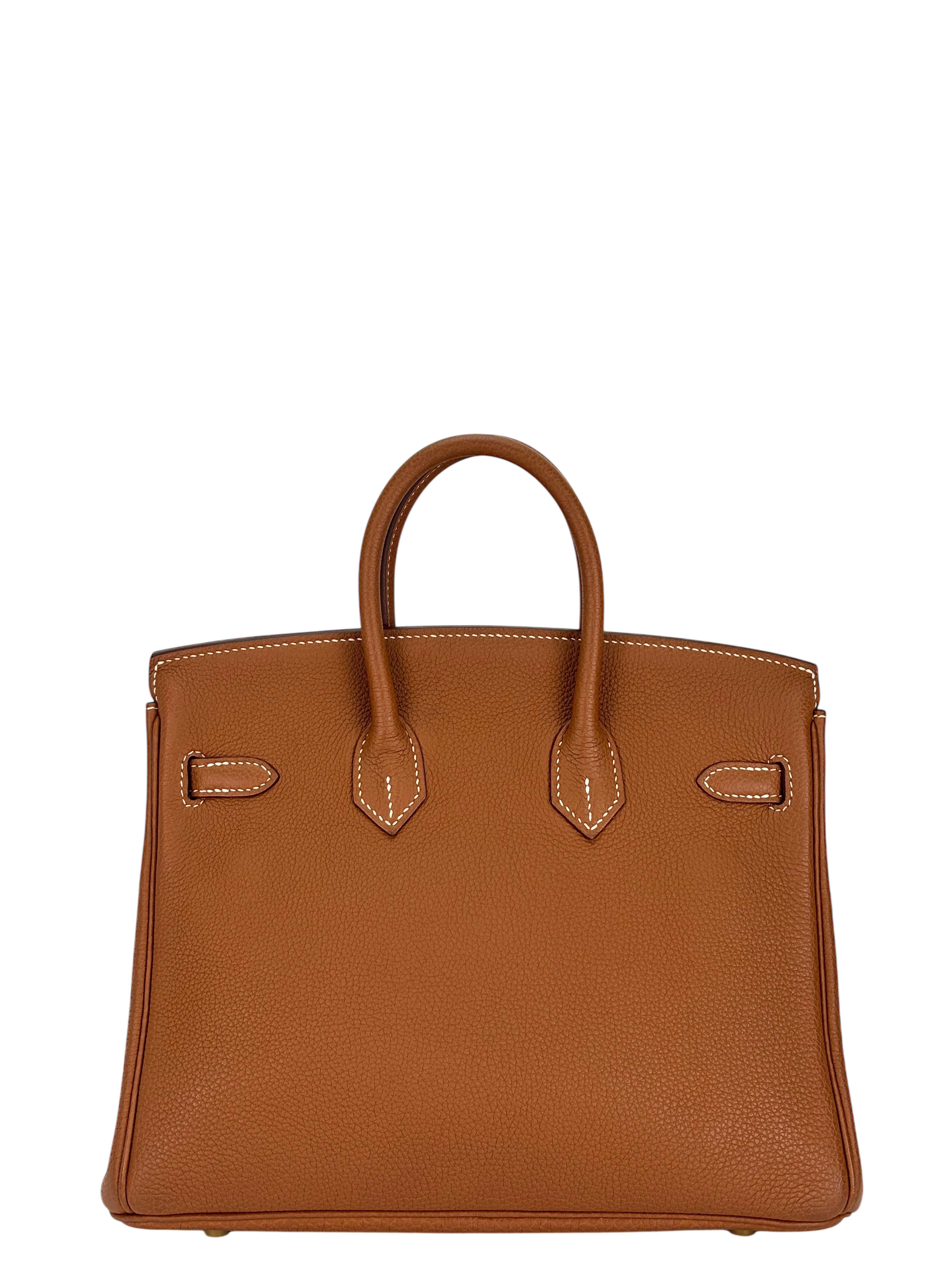 HERMES - Birkin 25 Gold Togo Gold Hardware 