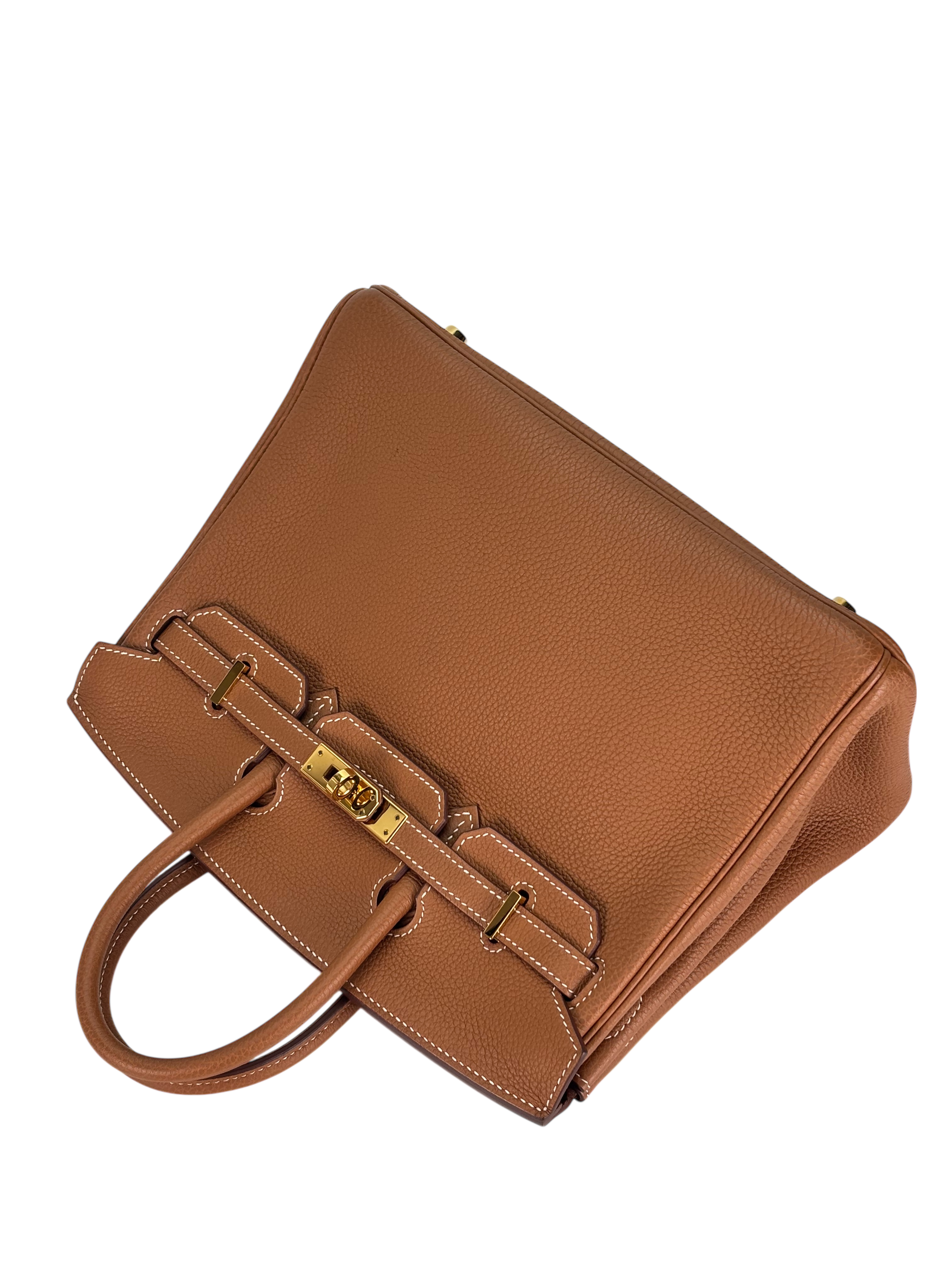 HERMES - Birkin 25 Gold Togo Gold Hardware 