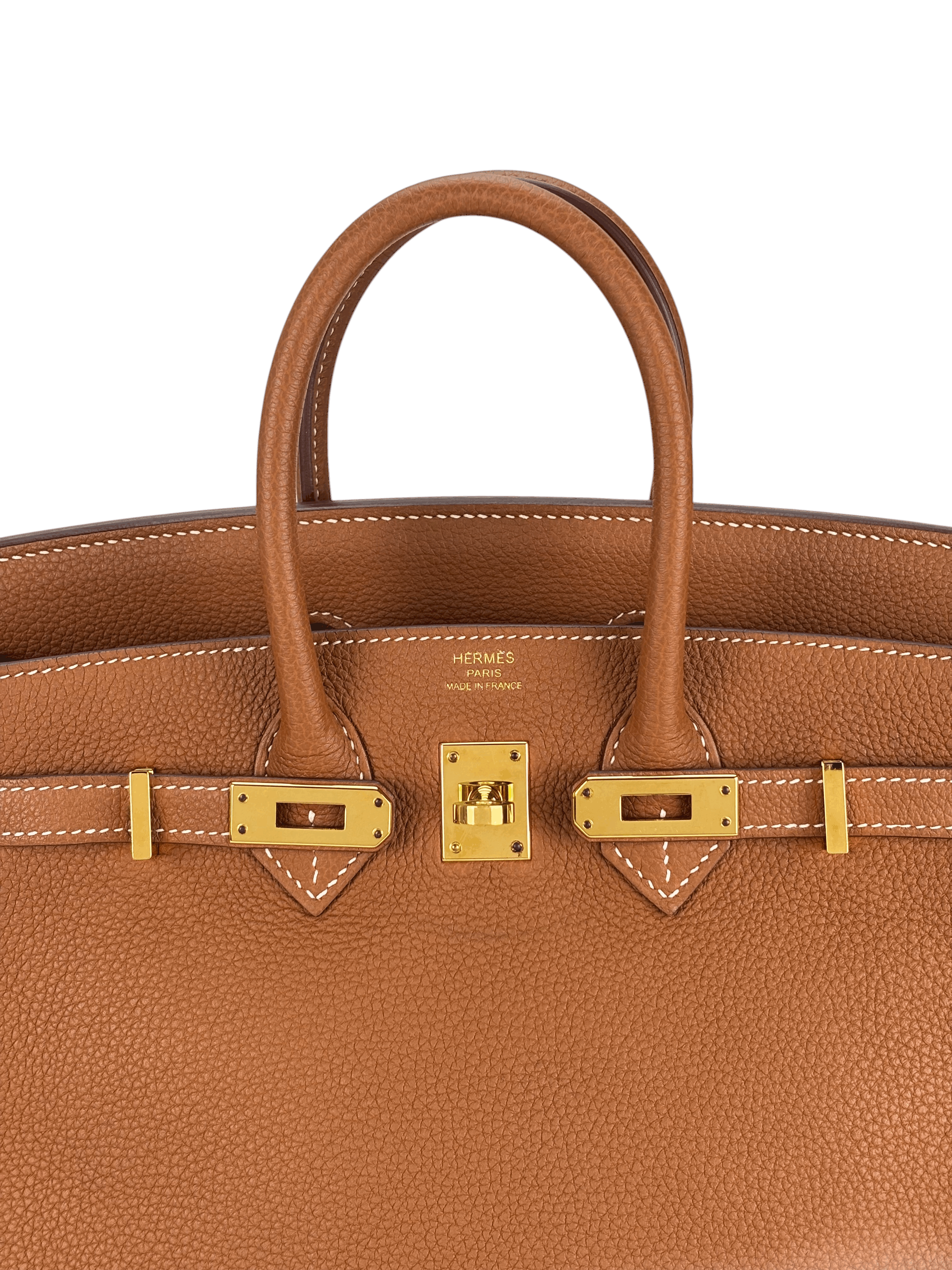 HERMES - Birkin 25 Gold Togo Gold Hardware 