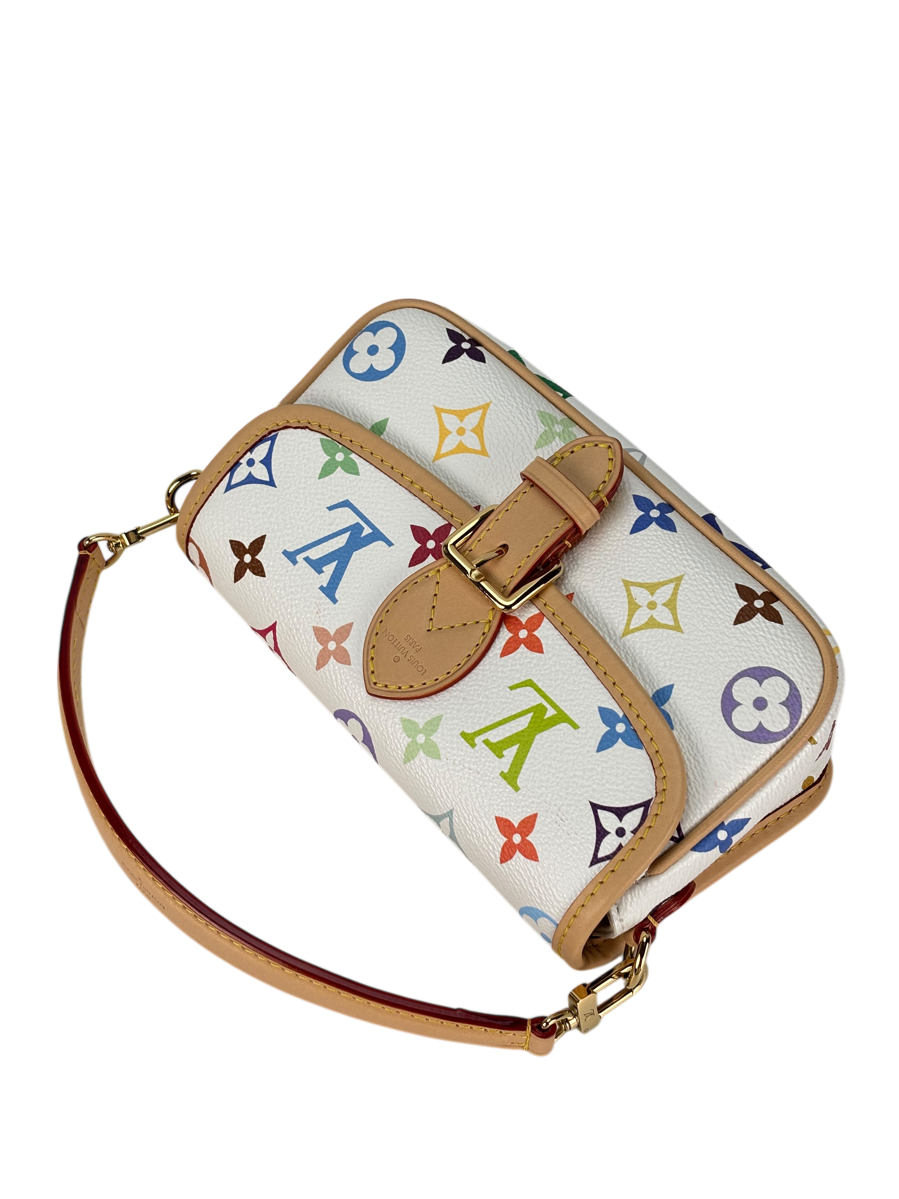LOUIS VUITTON - LV x TM Nano Diane White Multicolor Monogram 