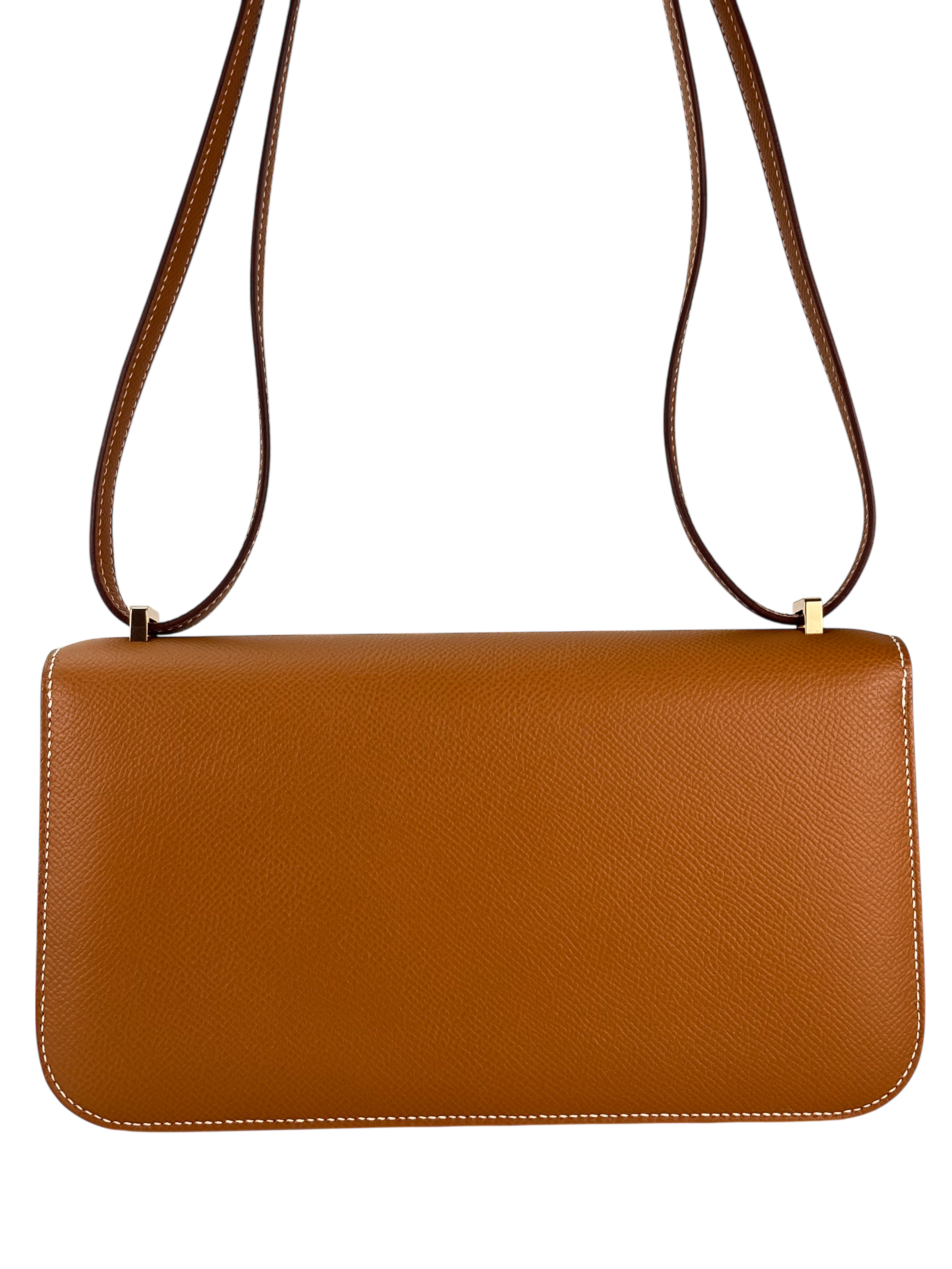 HERMES - Constance Elan 24 Gold Epsom Rose Gold Hardware