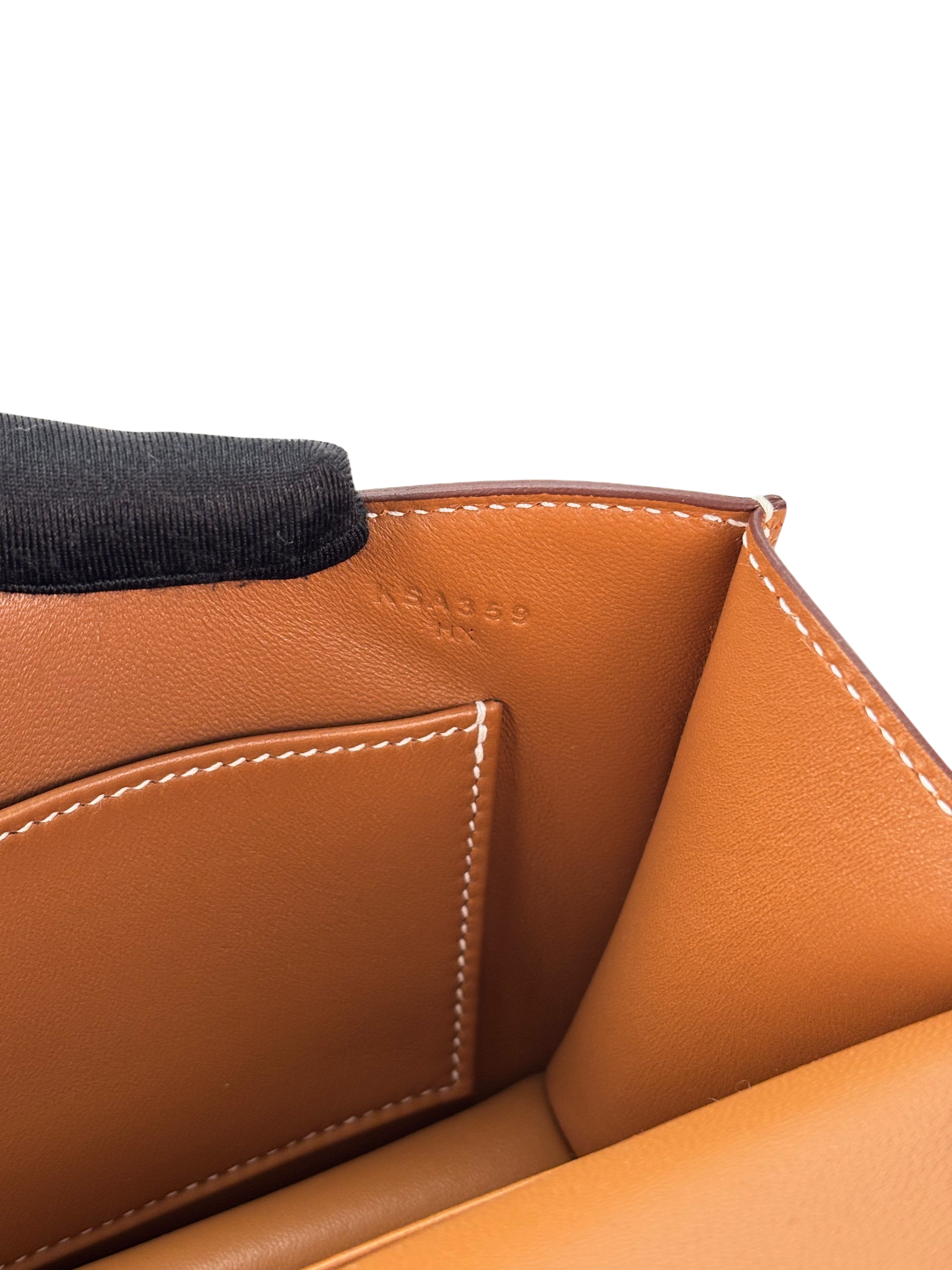 HERMES - Constance Elan 24 Gold Epsom Rose Gold Hardware