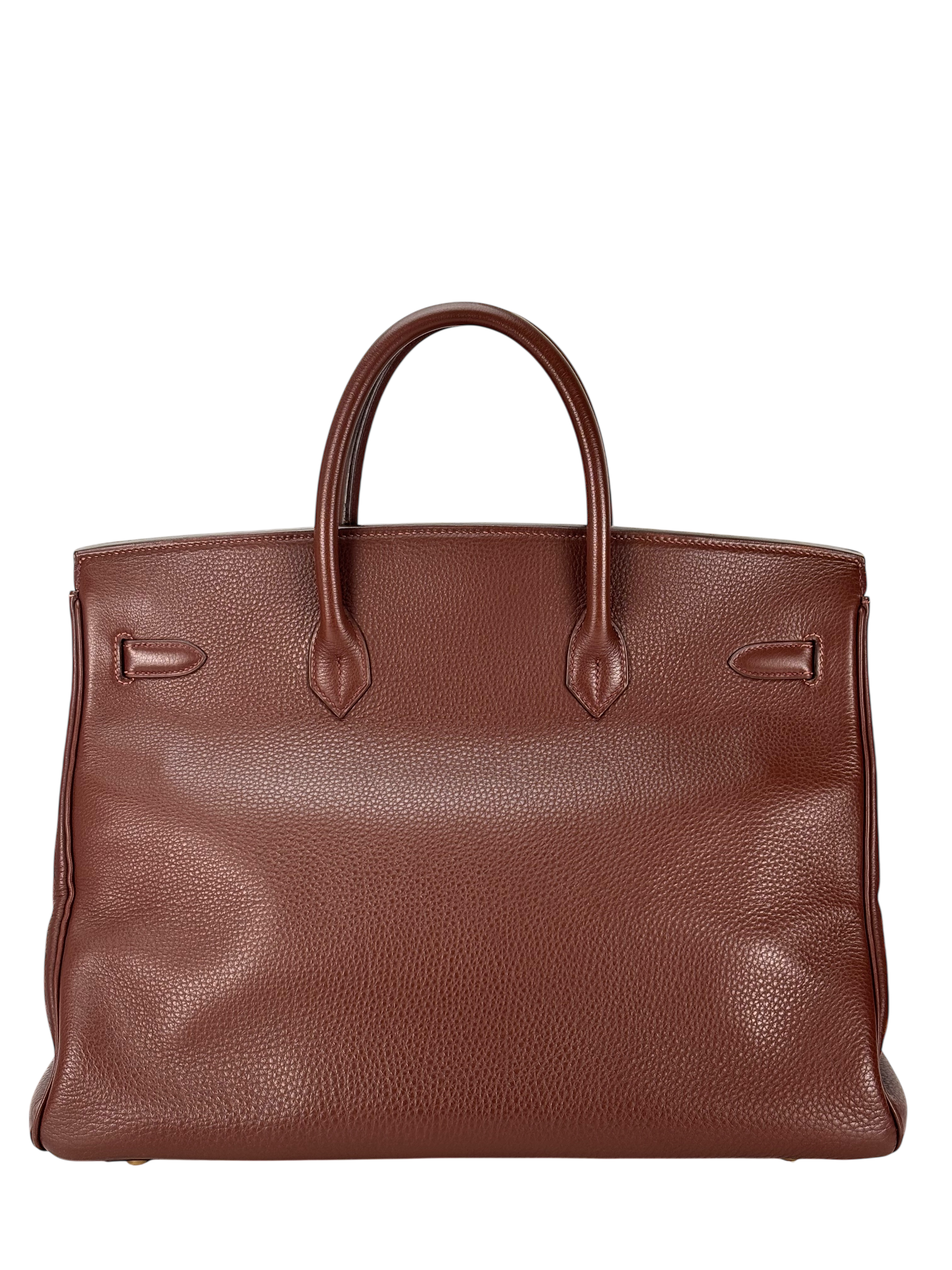 HERMES - Birkin 40 Brown Clemence TC Gold Hardware