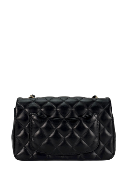 CHANEL - Classic Flap Bag Black Lambskin Gold Hardware（CF20）