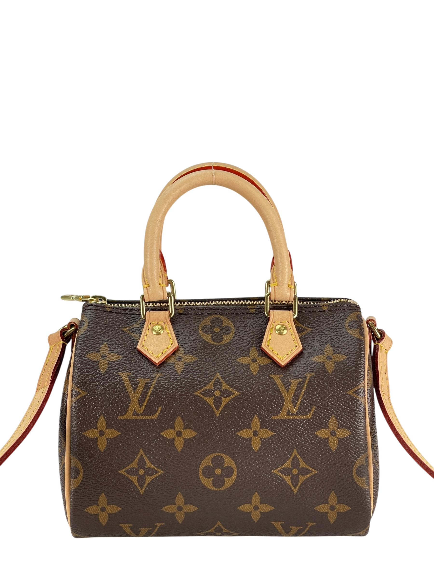 LOUIS VUITTON - Monogram Nano Speedy Shoulder Bag