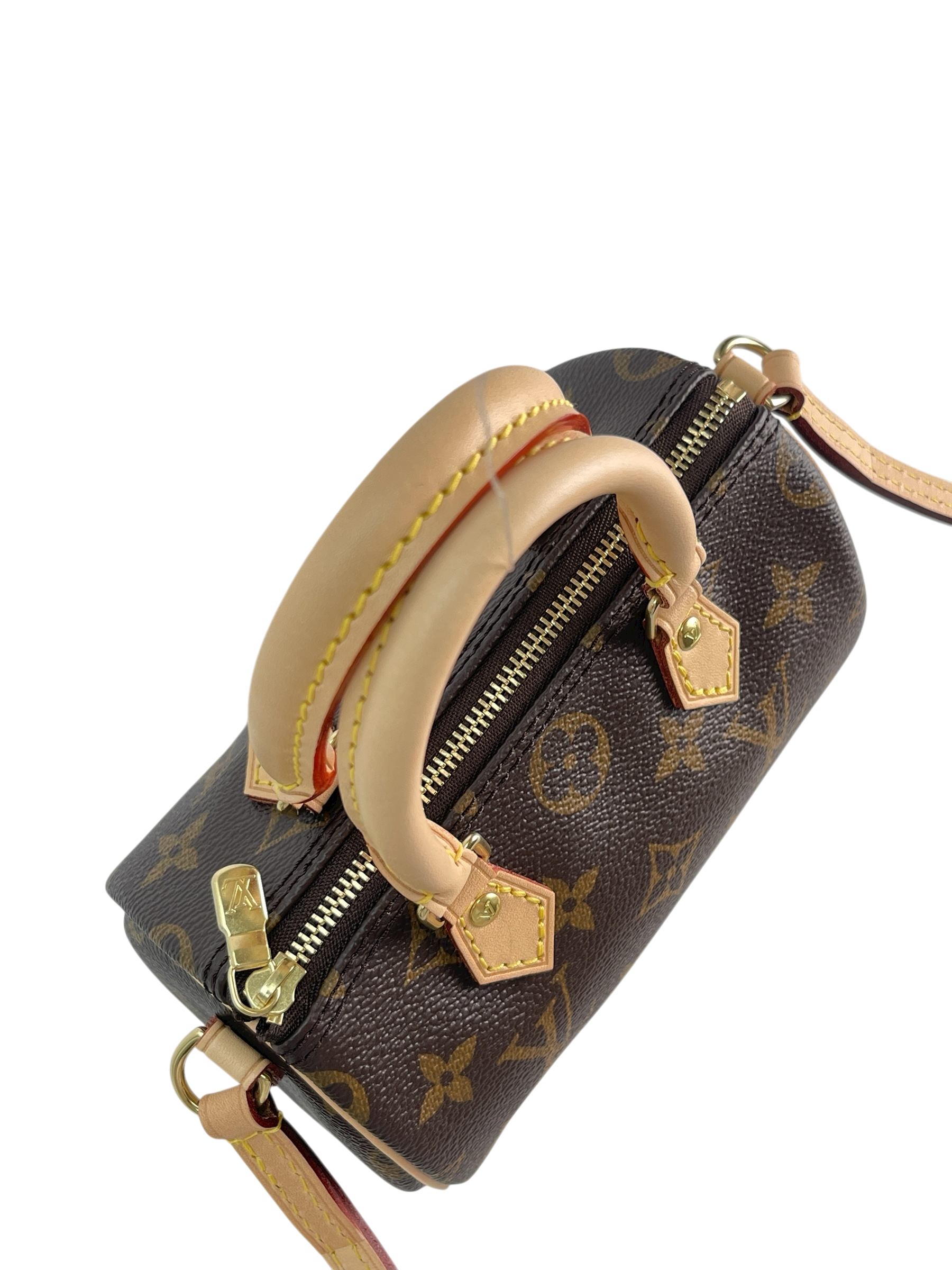 LOUIS VUITTON - Monogram Nano Speedy Shoulder Bag