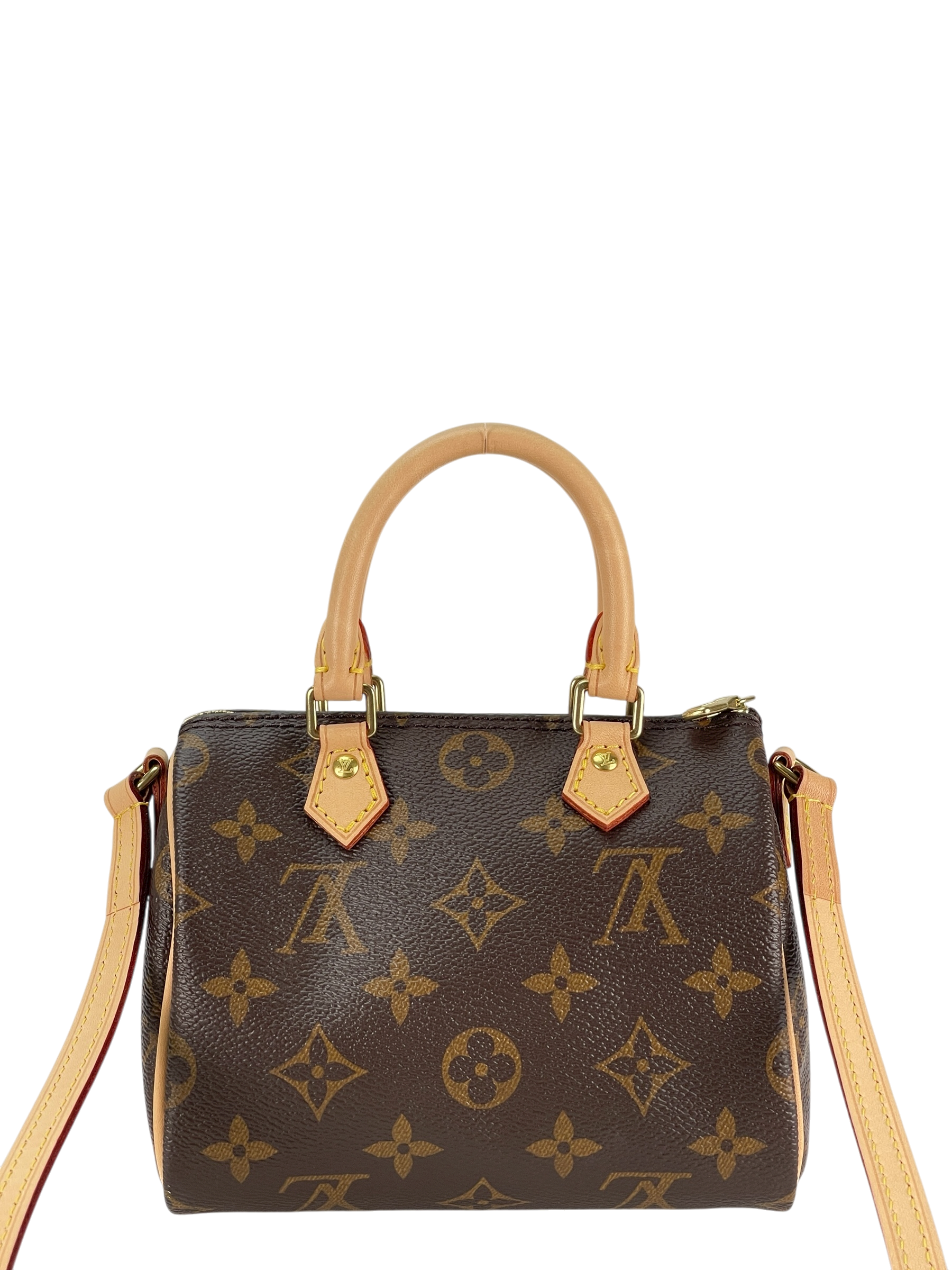 LOUIS VUITTON - Monogram Nano Speedy Shoulder Bag