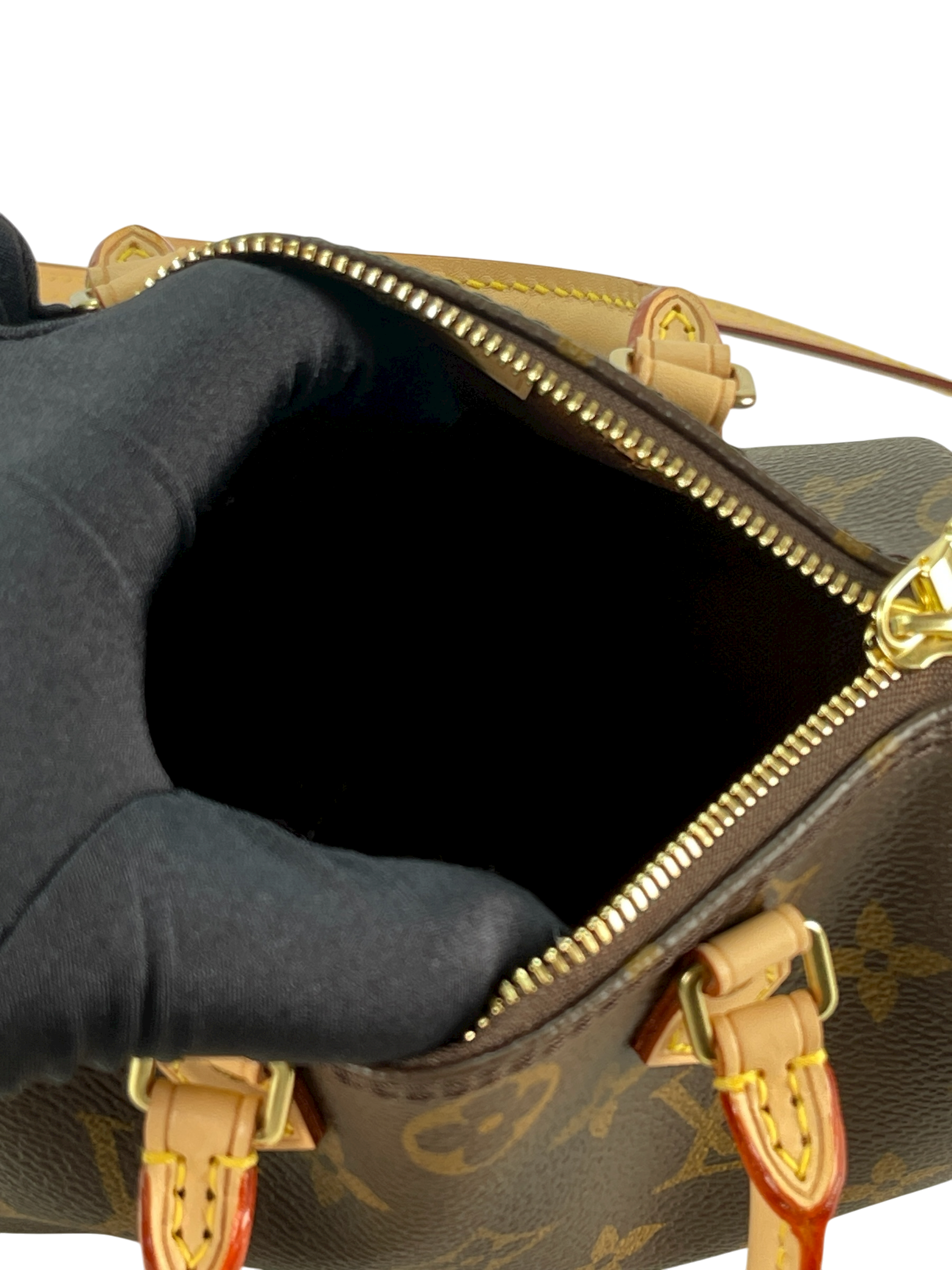 LOUIS VUITTON - Monogram Nano Speedy Shoulder Bag